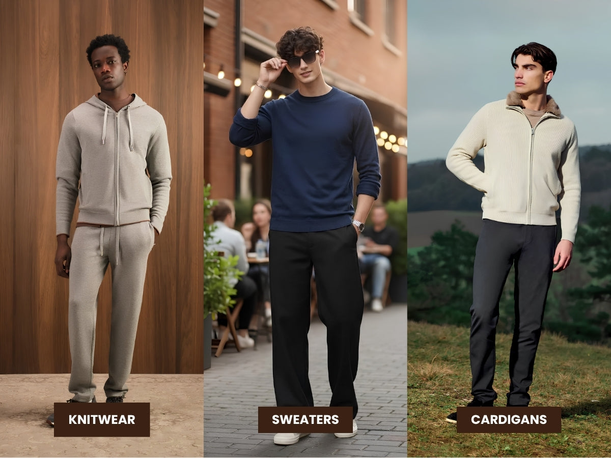 The Complete Guide to Men's Knitwear: Sweaters, Cardigans