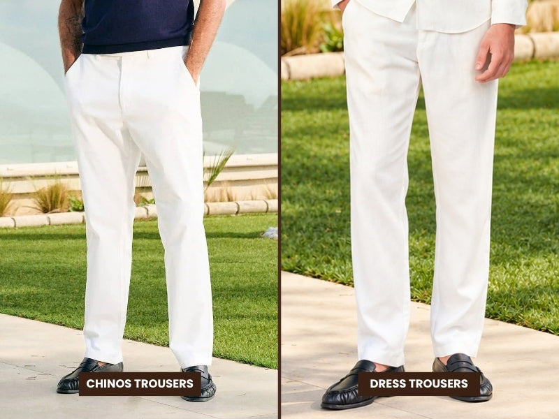 Chinos vs Dress Trousers: When to Wear Each