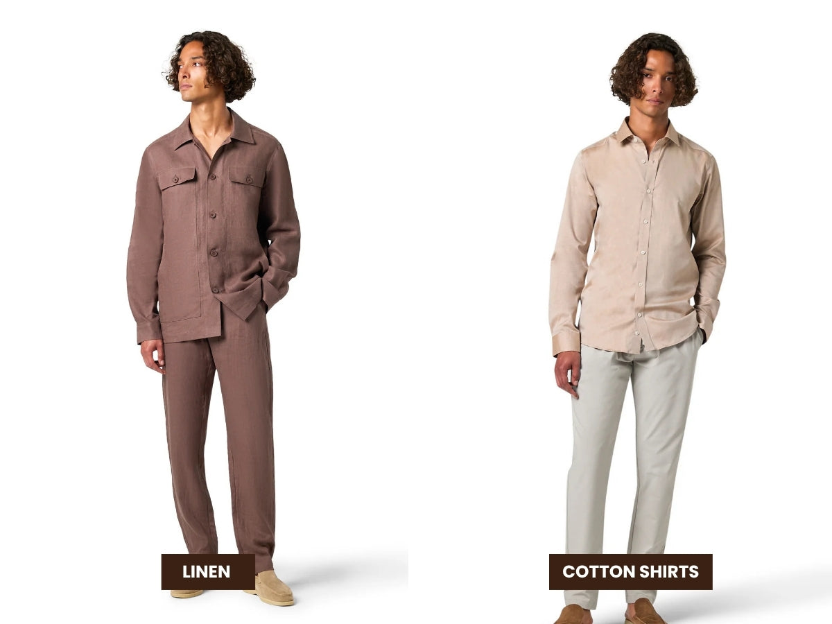 Linen vs Cotton Shirts: The Ultimate Summer Battle