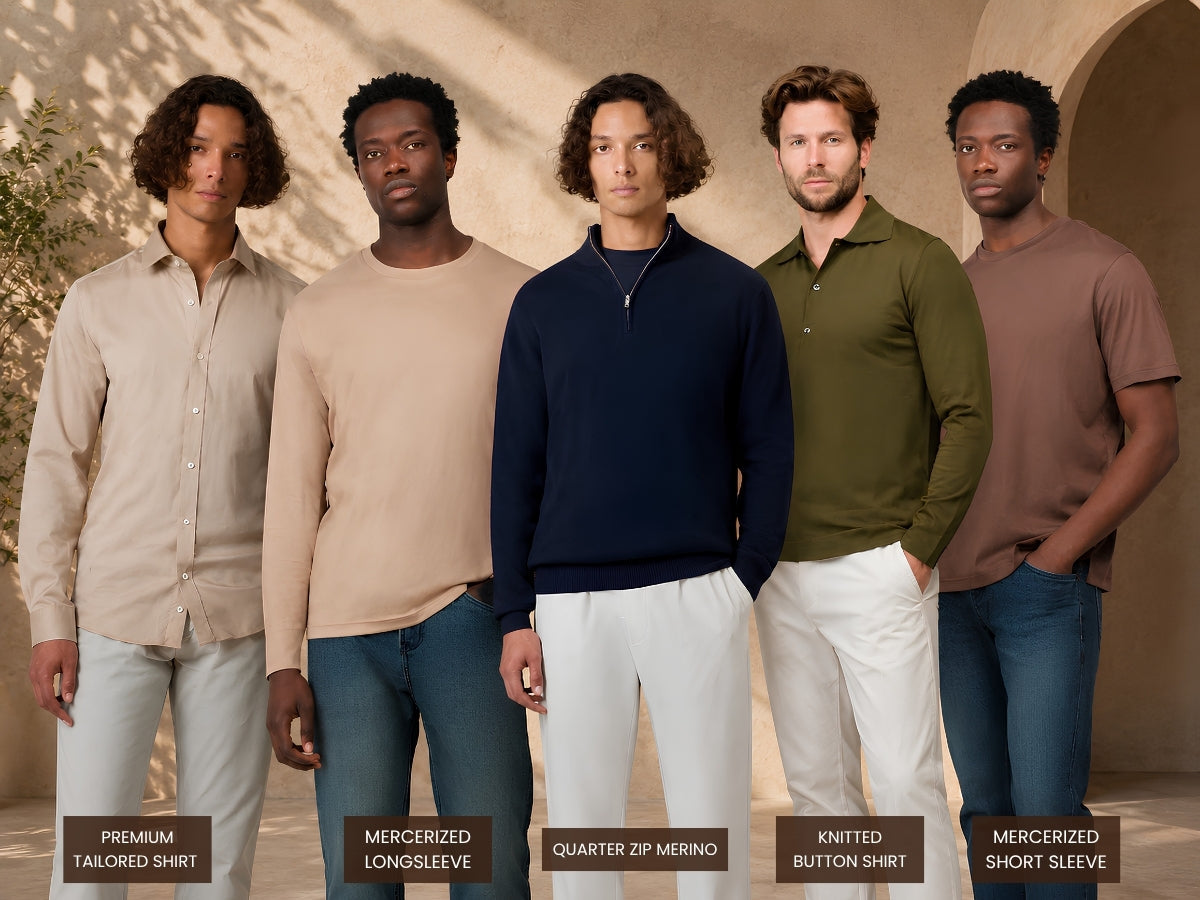 Men's Shirts Guide: Types, Fit and Style for the Modern Wardrobe