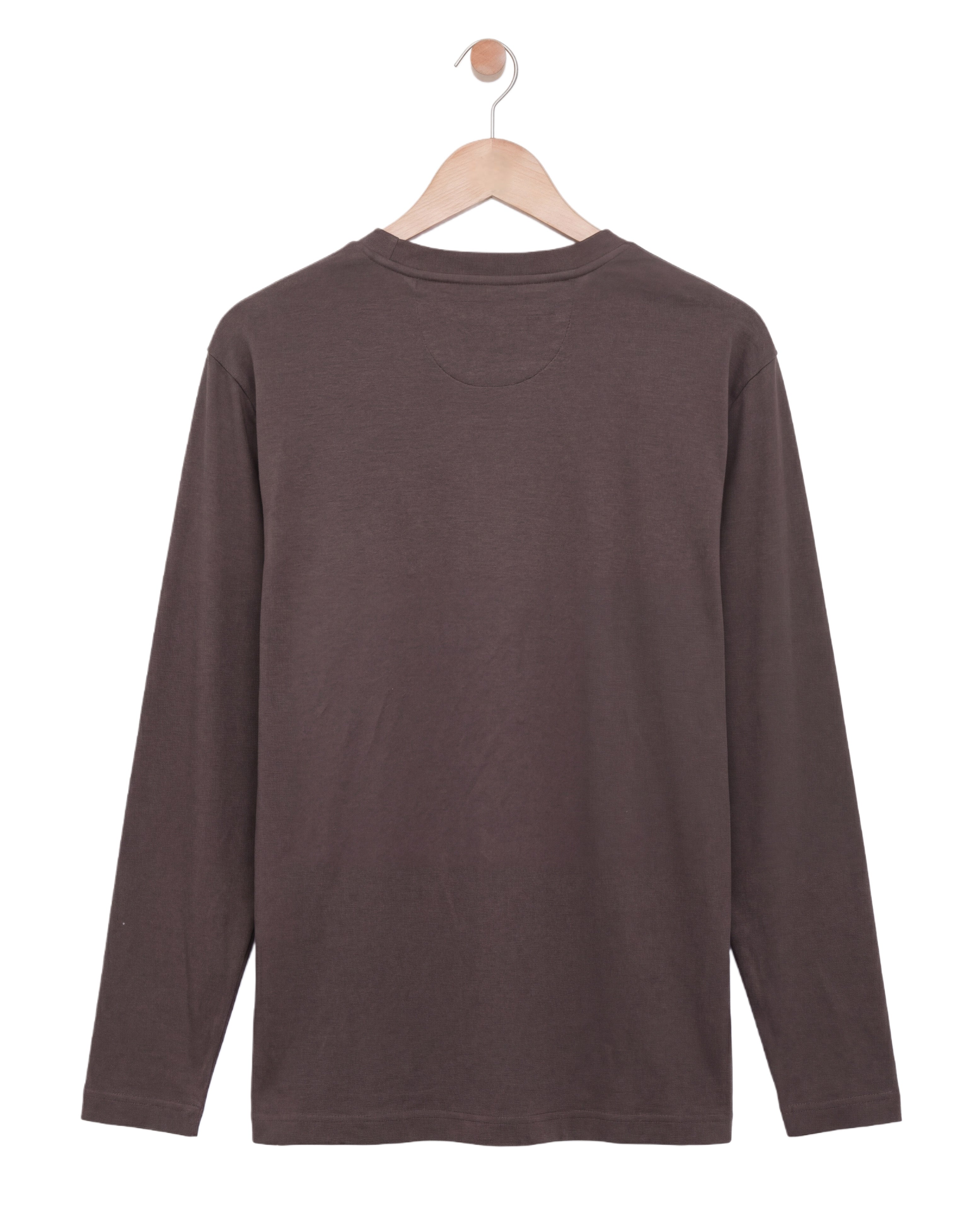 Mercerized Longsleeve Brown