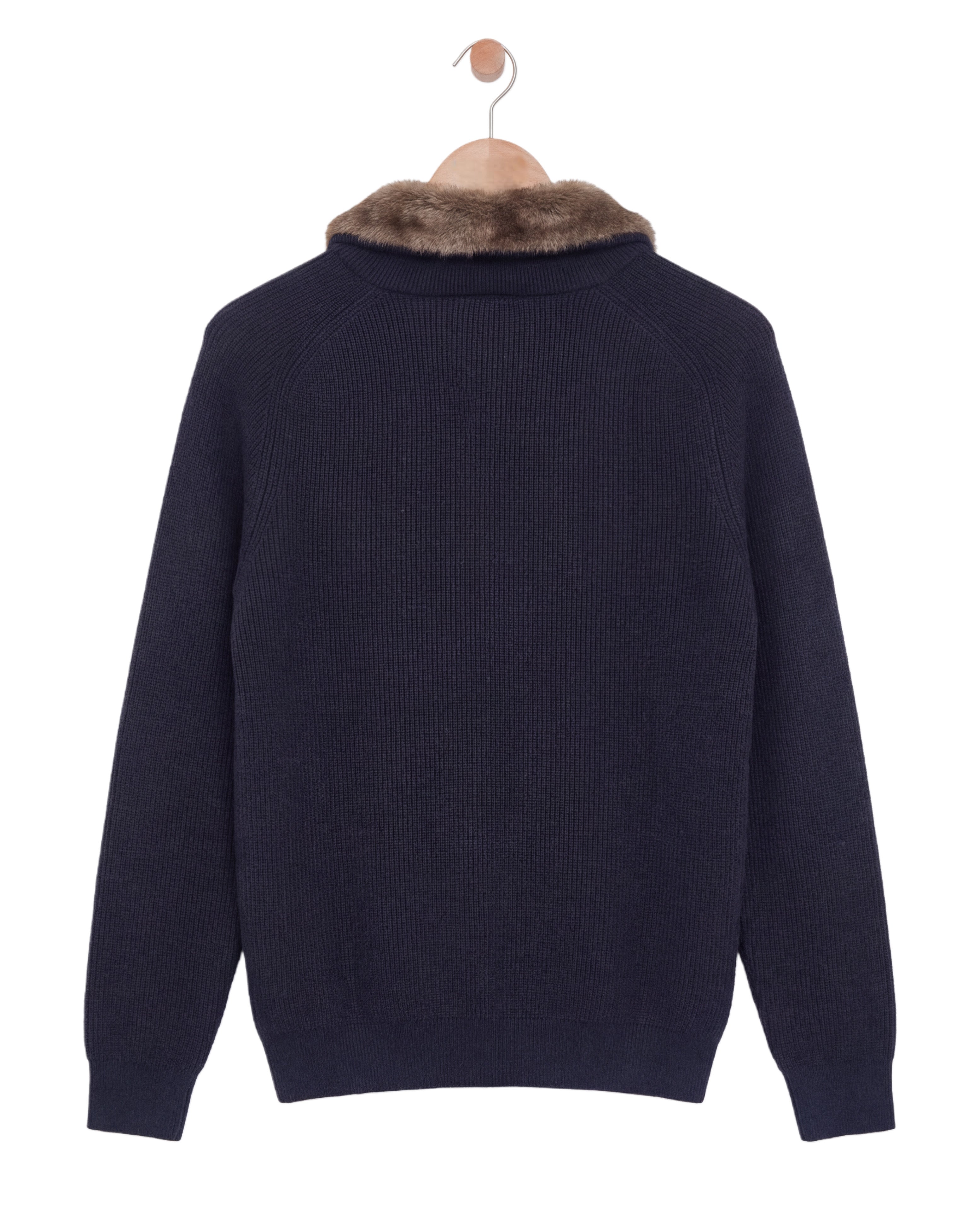 The Siberian Cardigan Navy