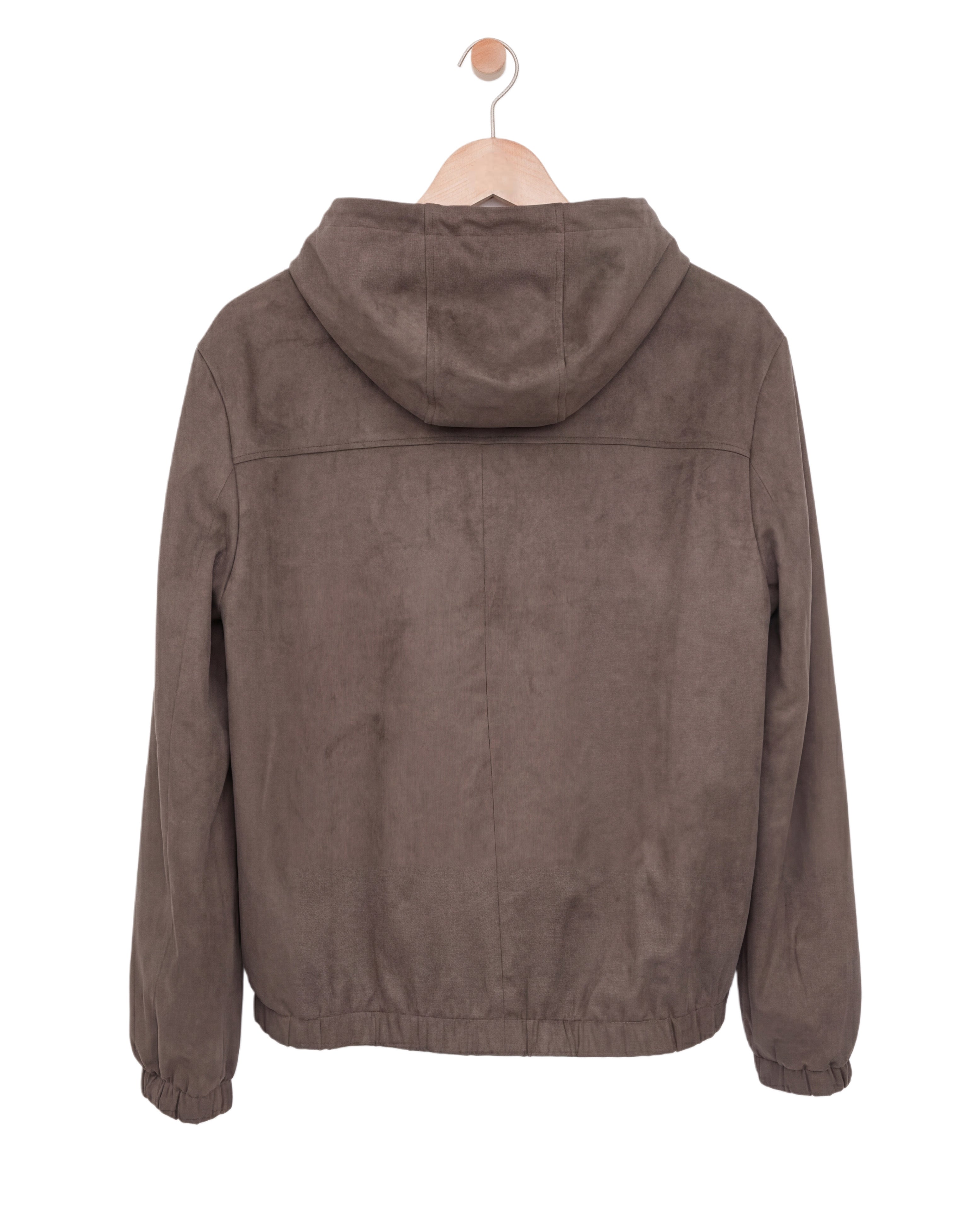 Suede Windbreaker Beige