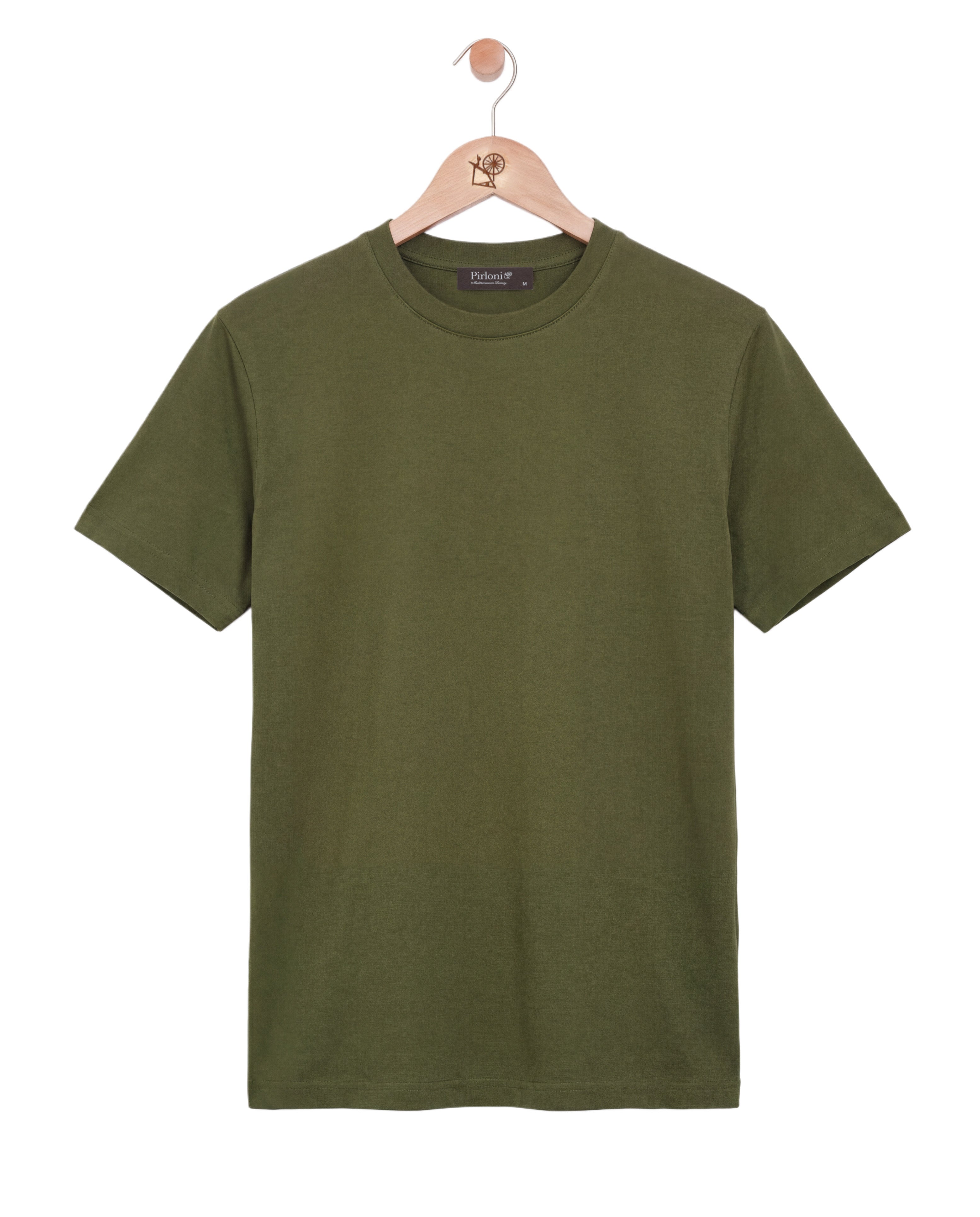 Mercerized Short Sleeve Dark Green