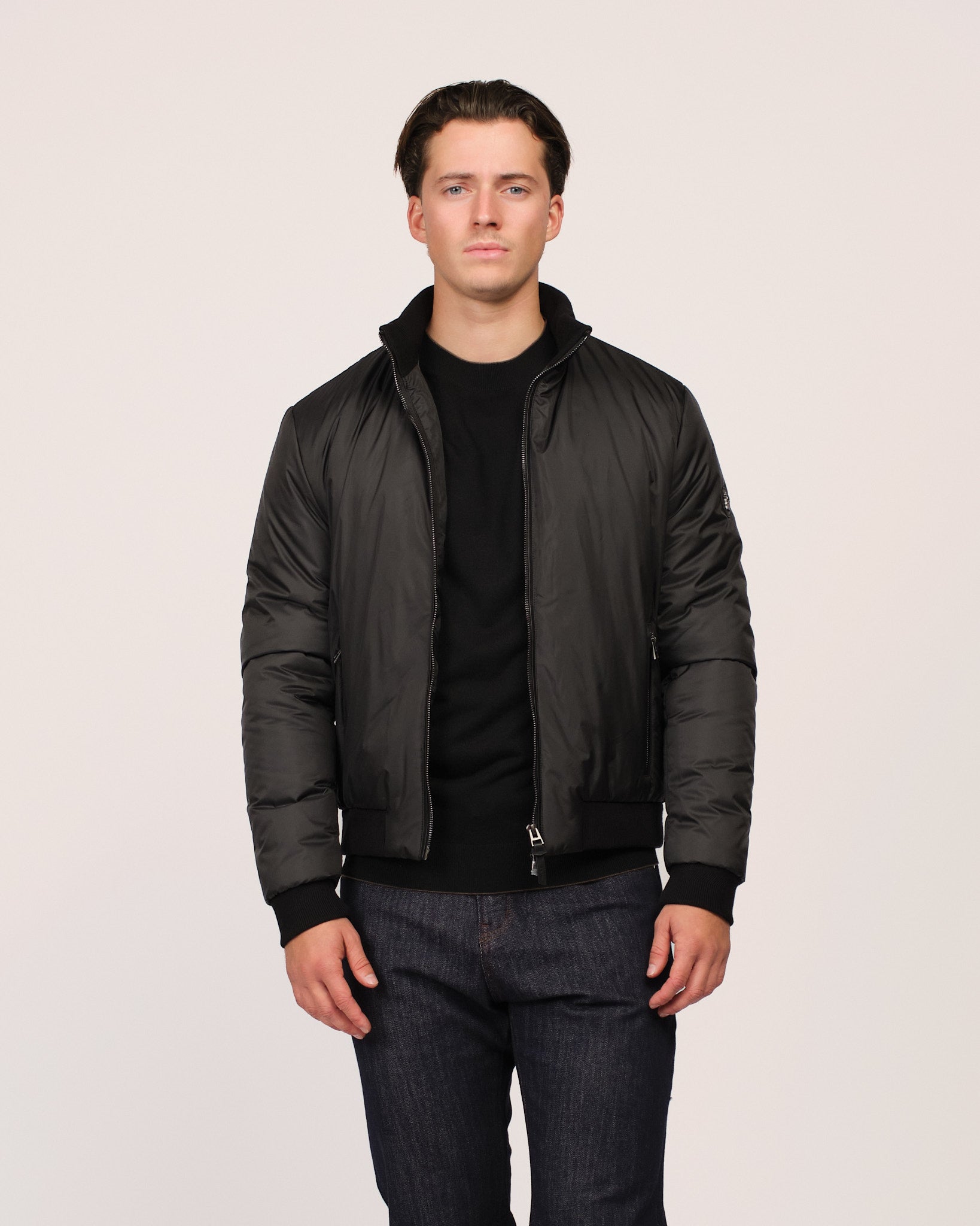 The Classic Bomber Jacket Black