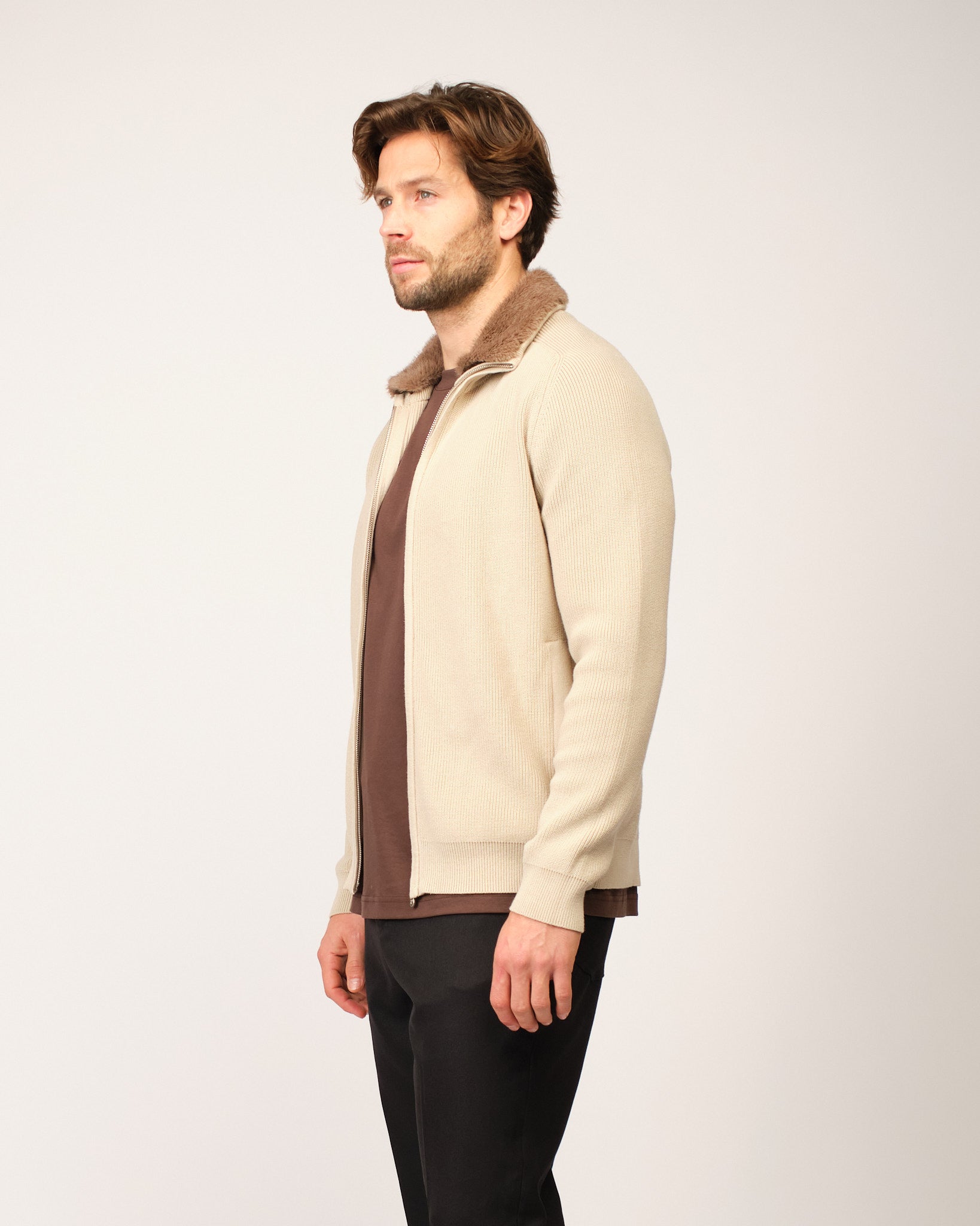 The Siberian Cardigan Cream