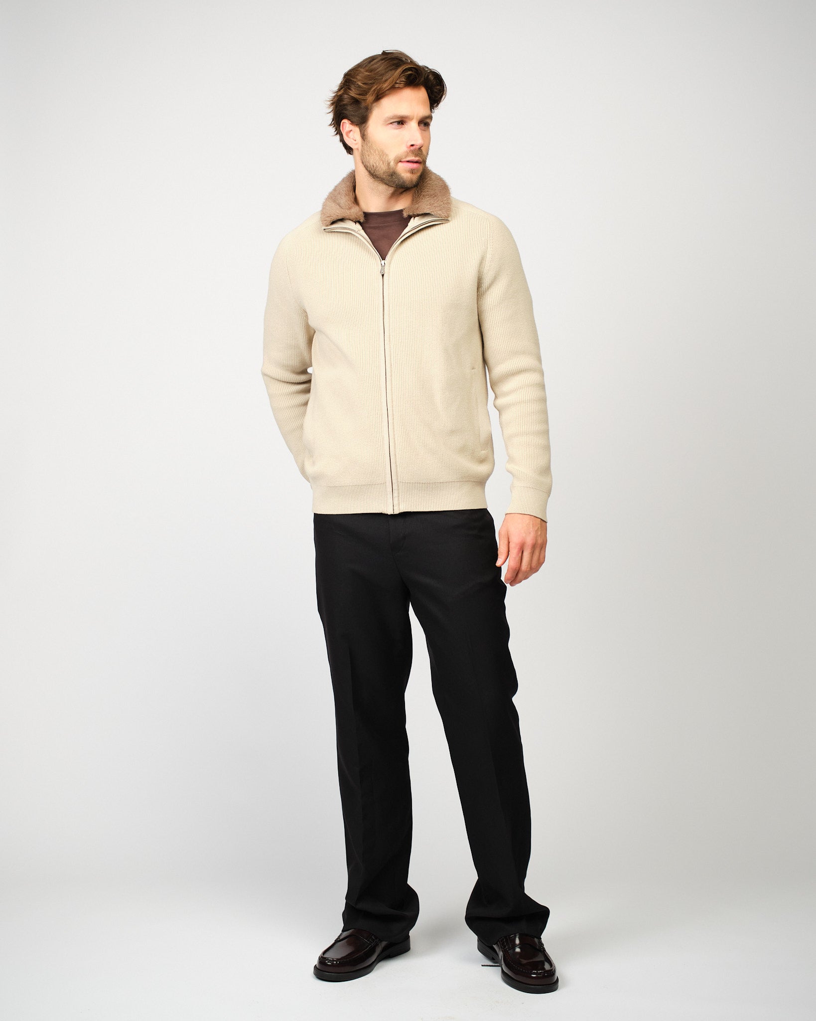 The Siberian Cardigan Cream