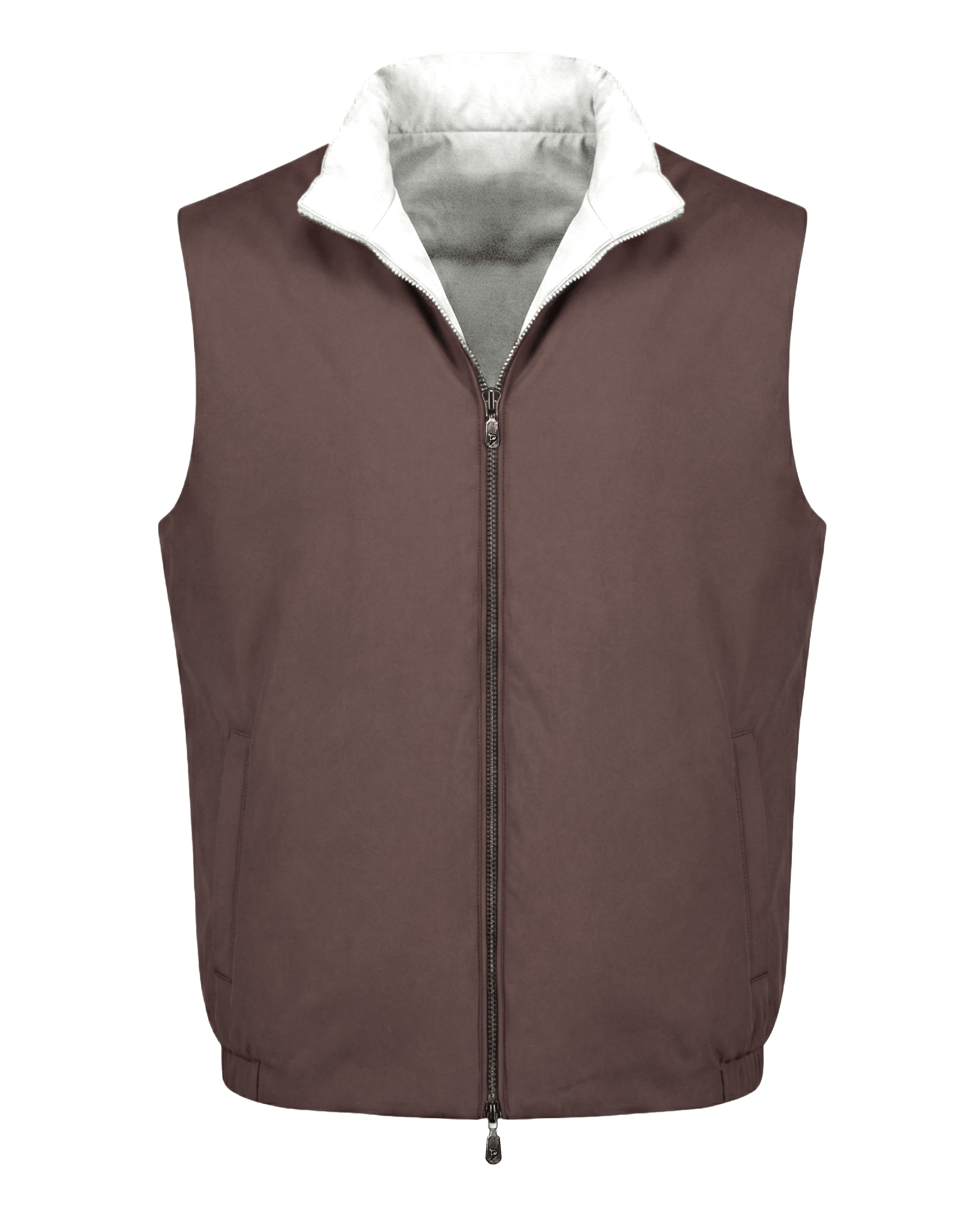 Bruine omkeerbare lichaamswarmer