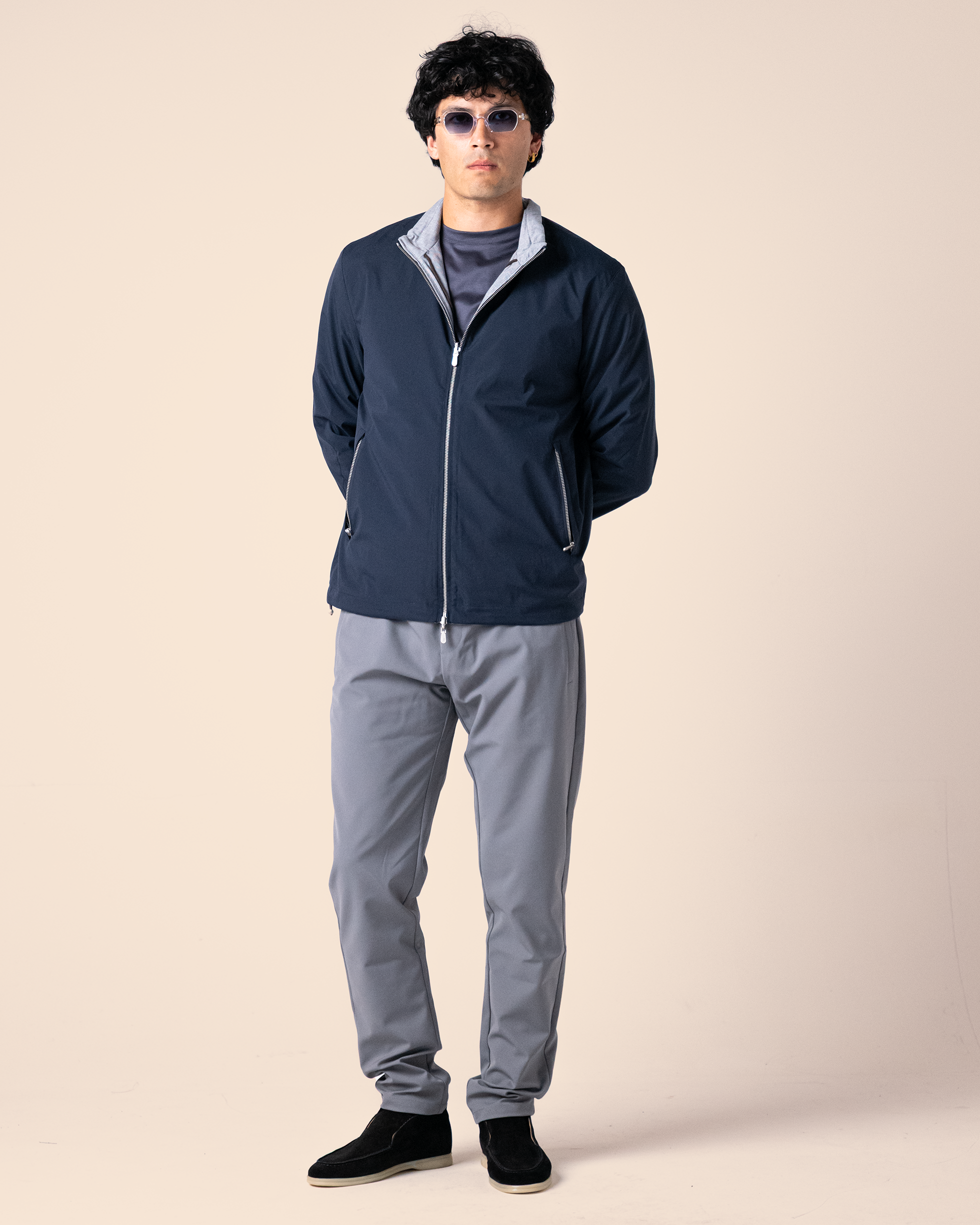 Reversible Capotto Navy