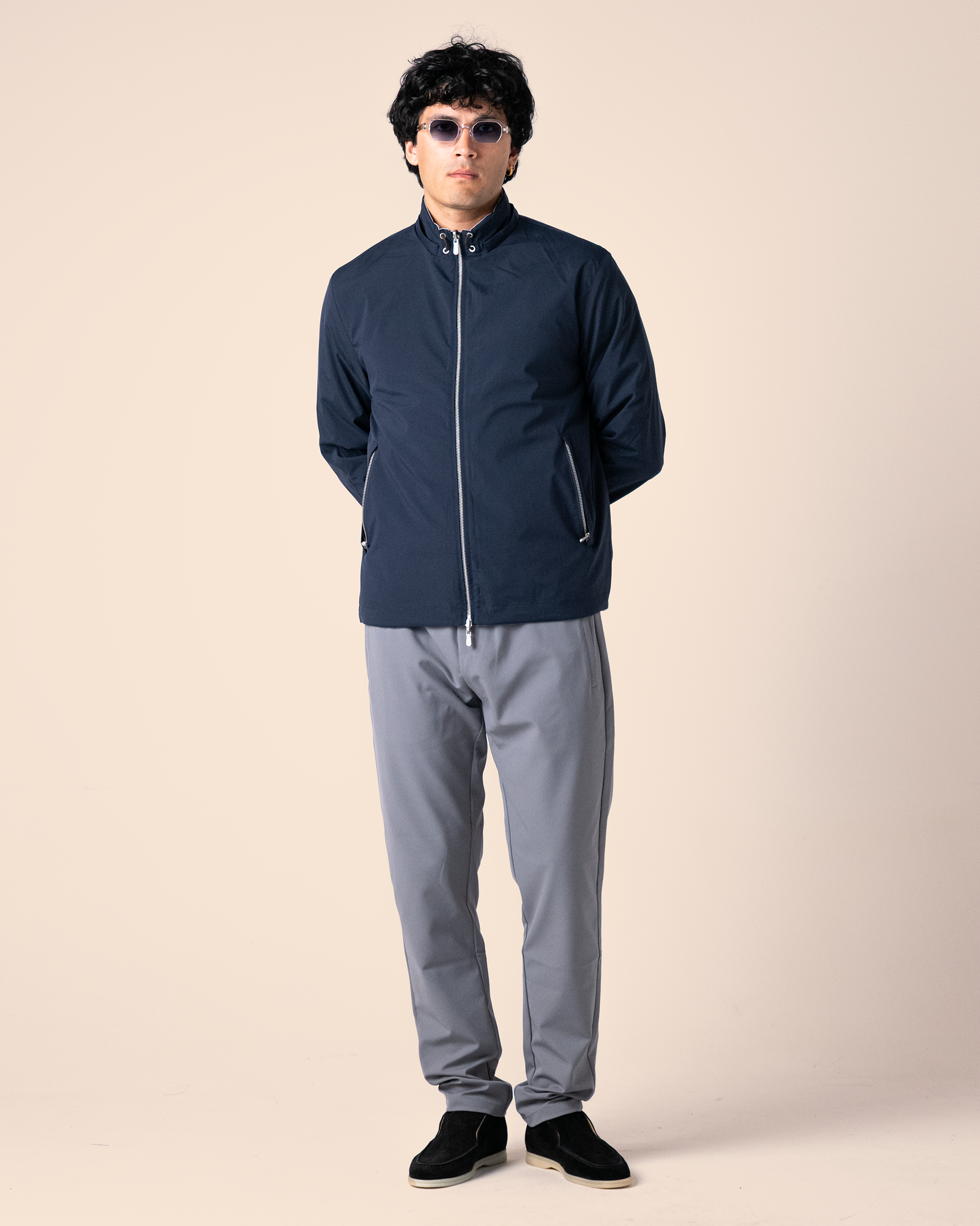 Reversible Capotto Navy