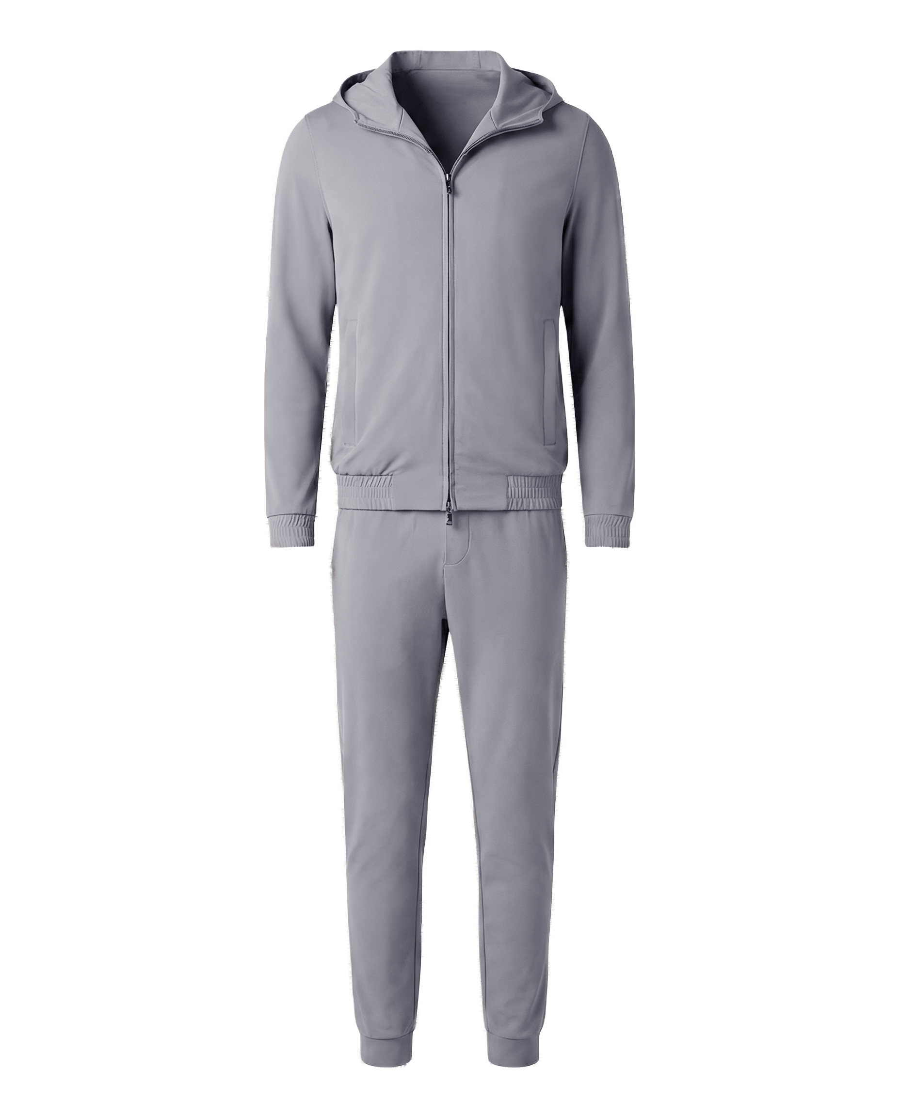 Hooded Tech Suit Grey