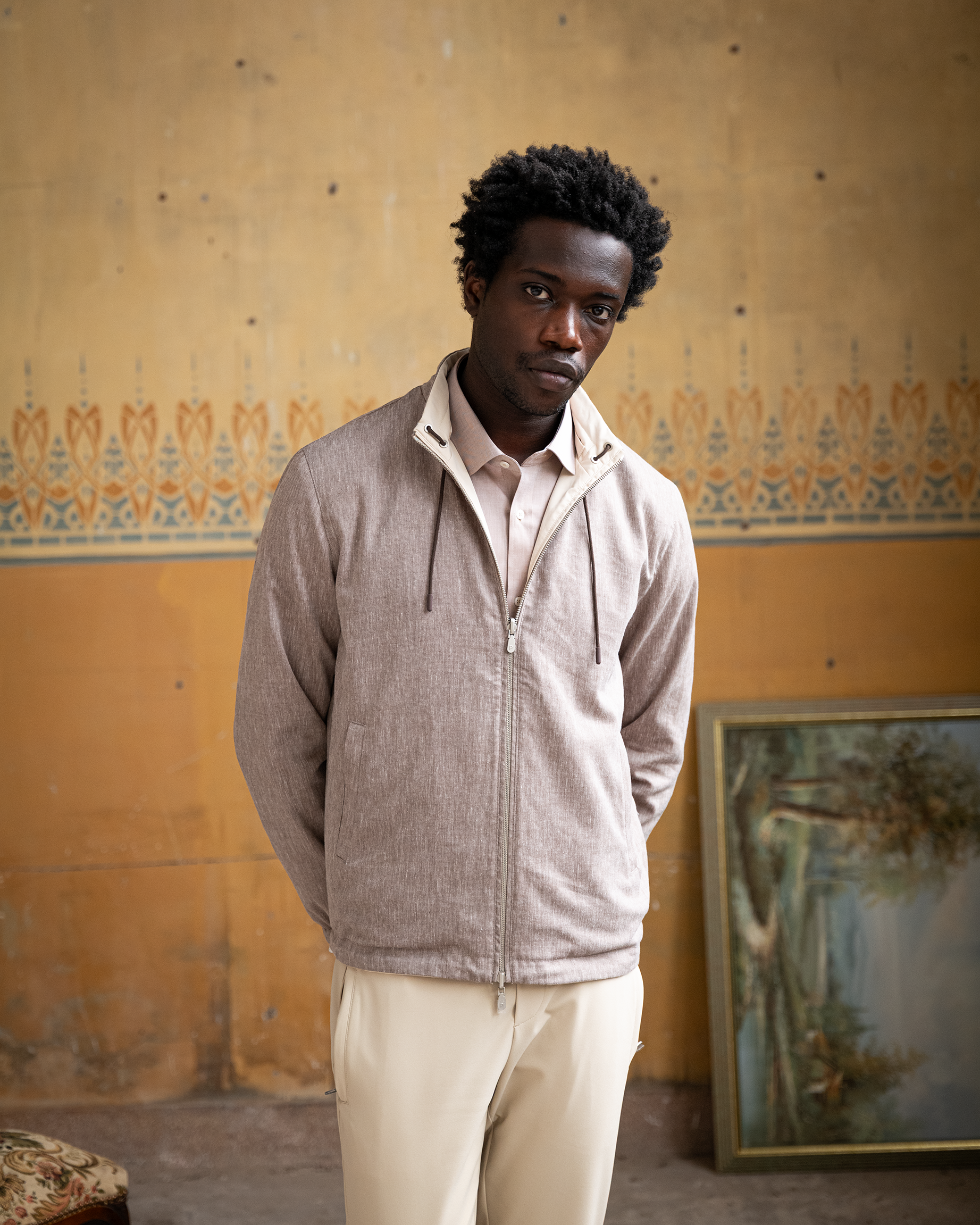 Reversible Capotto Brown