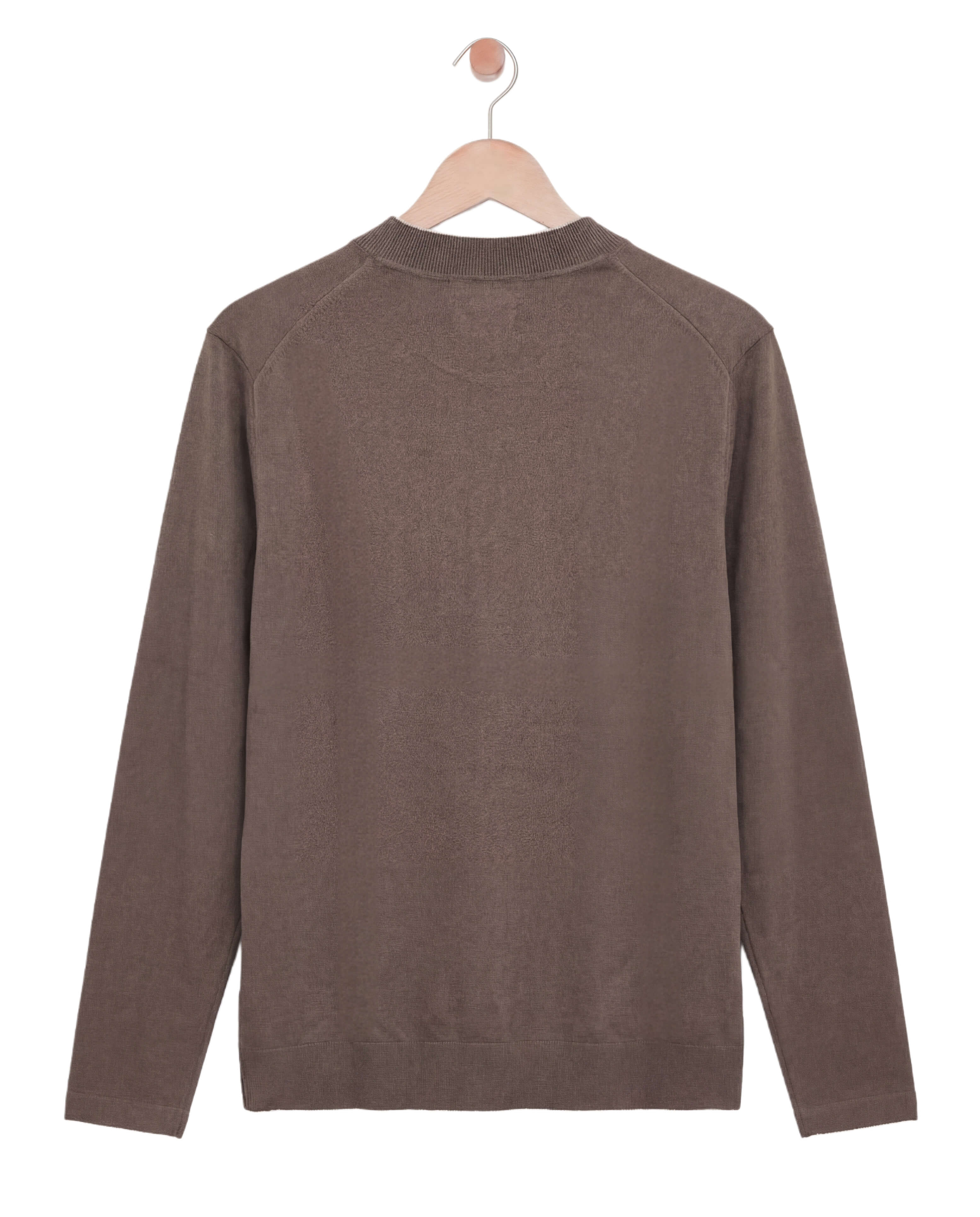 The Fine Cashmere Crewneck Brown