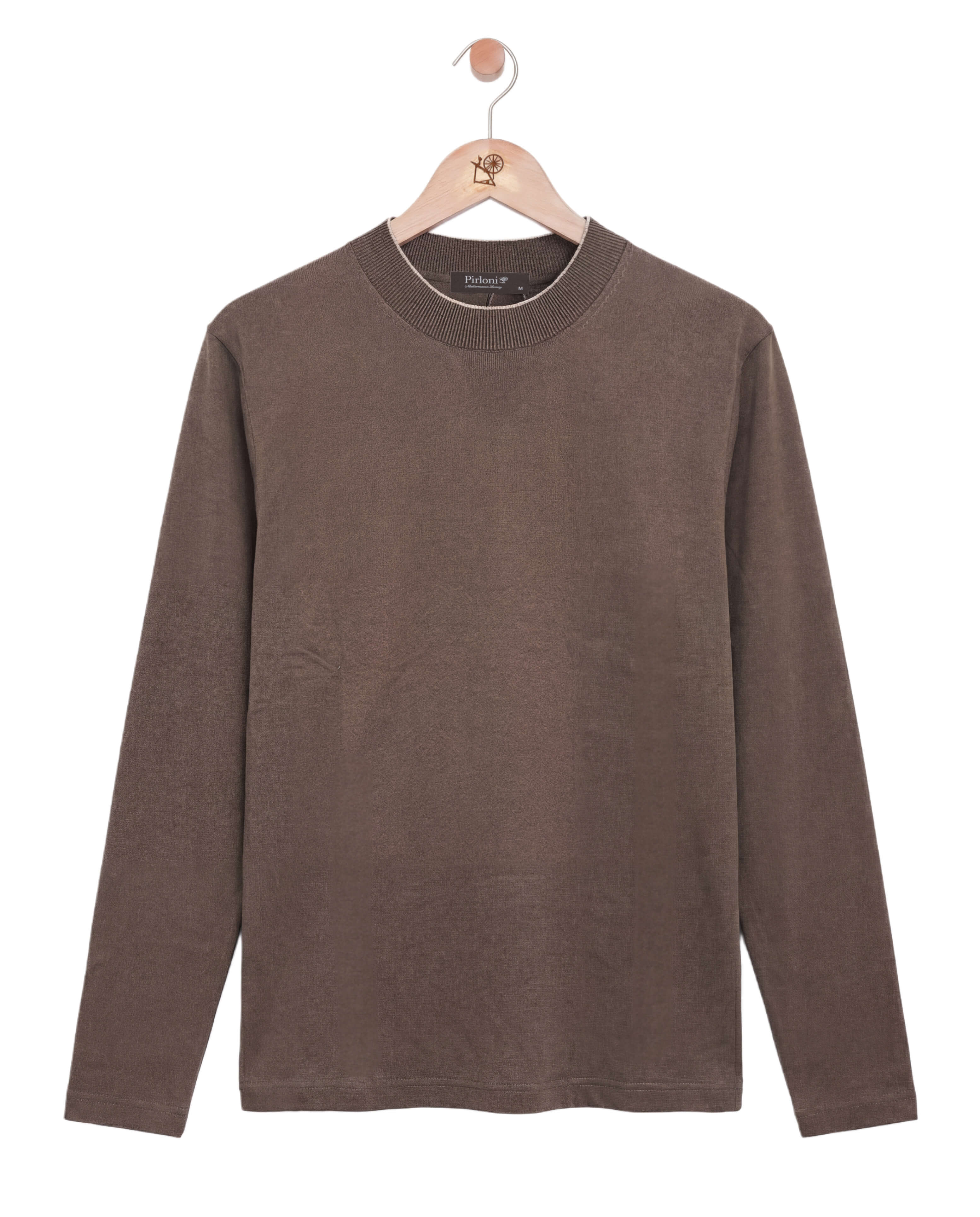 The Fine Cashmere Crewneck Brown