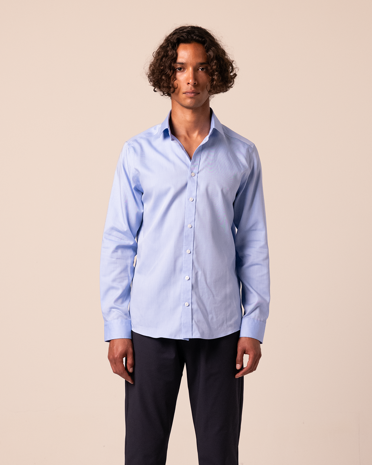 Premium Tailored Shirt Light Blue
