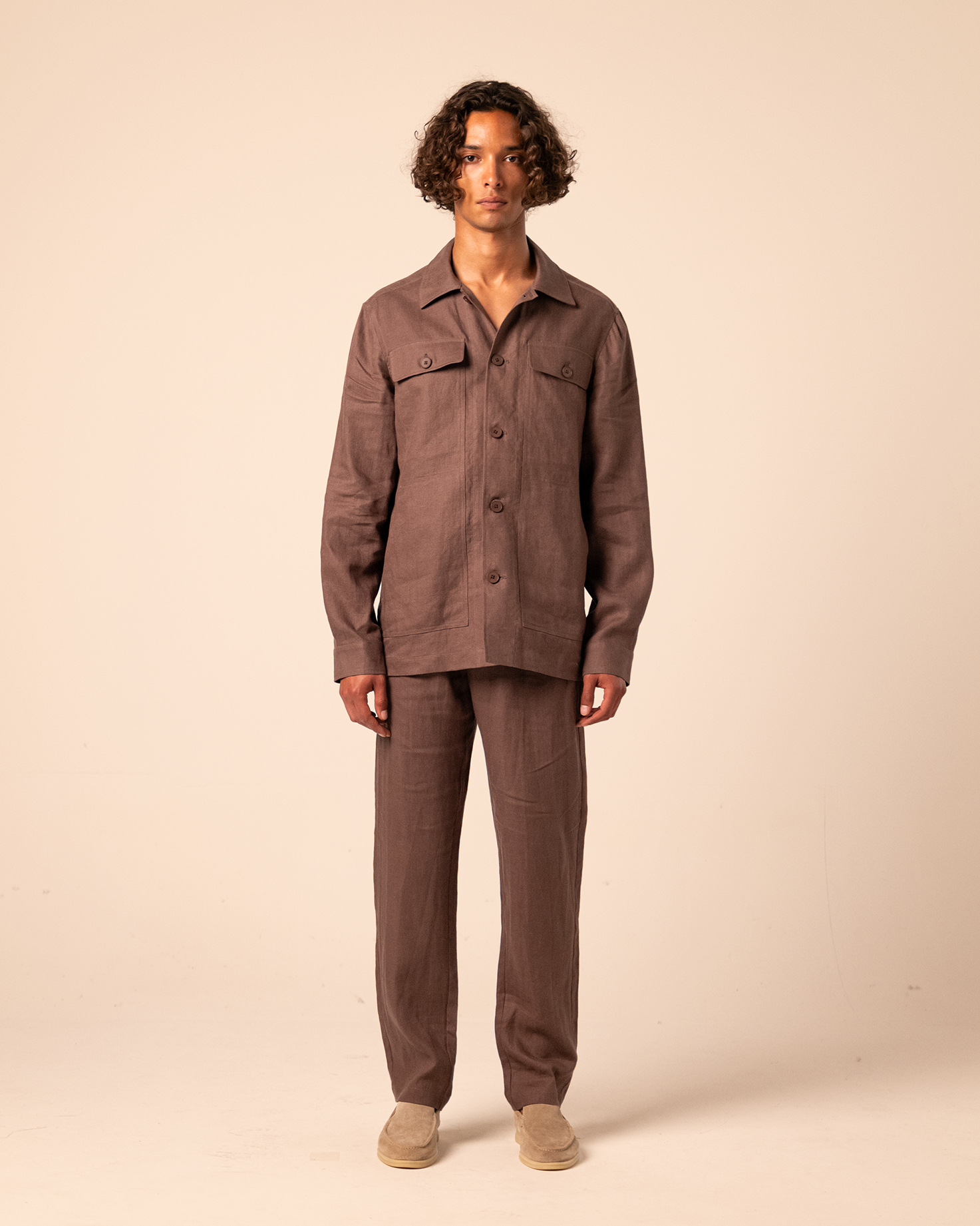 Resort Linen Set Brown