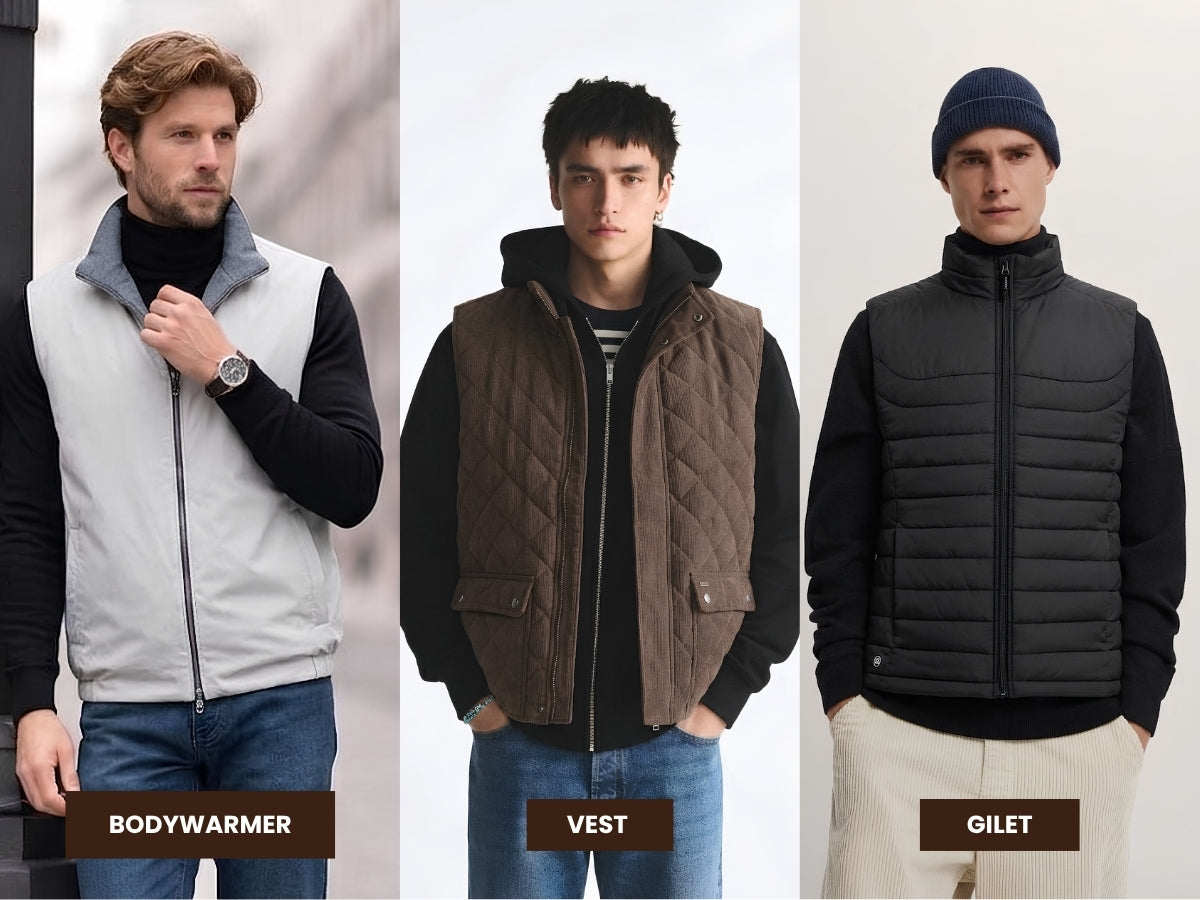 Bodywarmer vs Vest vs Gilet: Are They the Same Thing?
