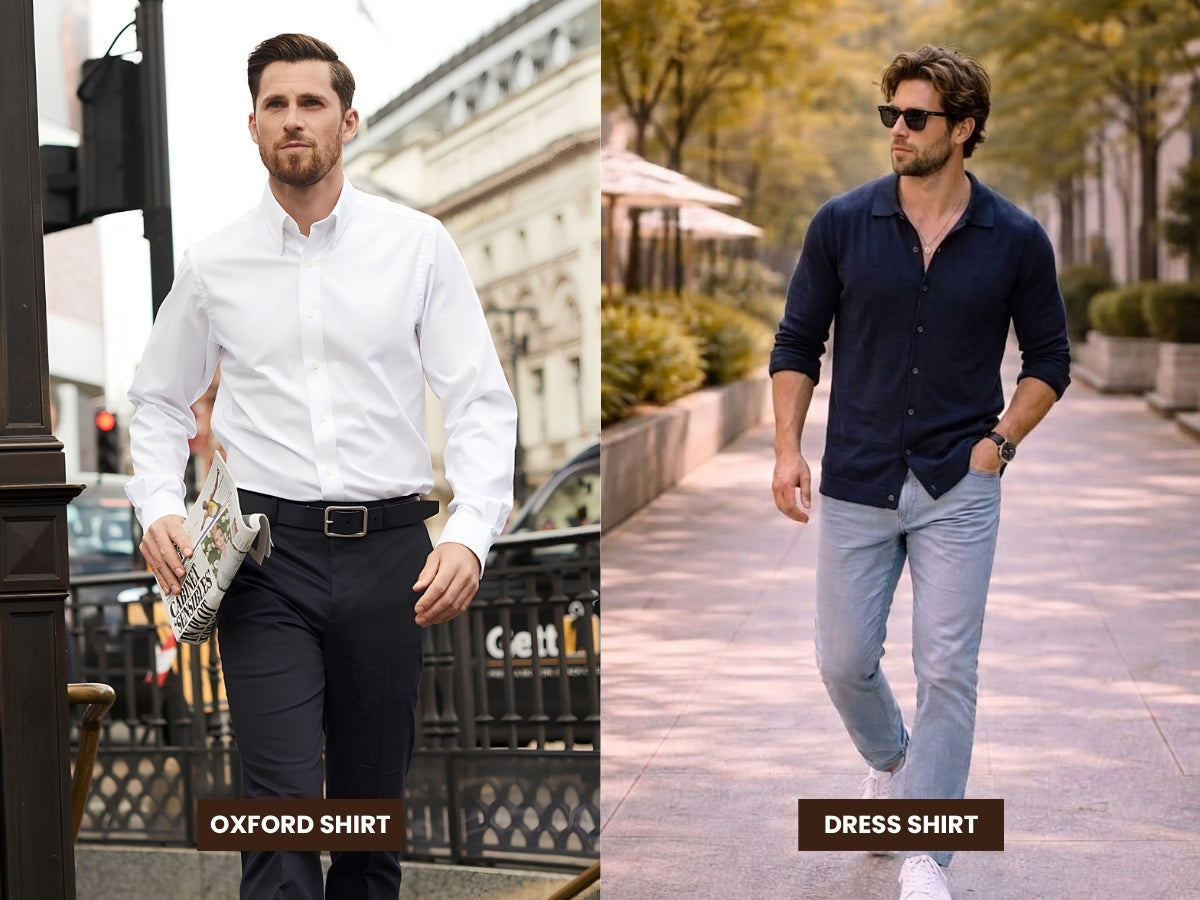 Oxford Shirt vs Dress Shirt: What's the Difference?