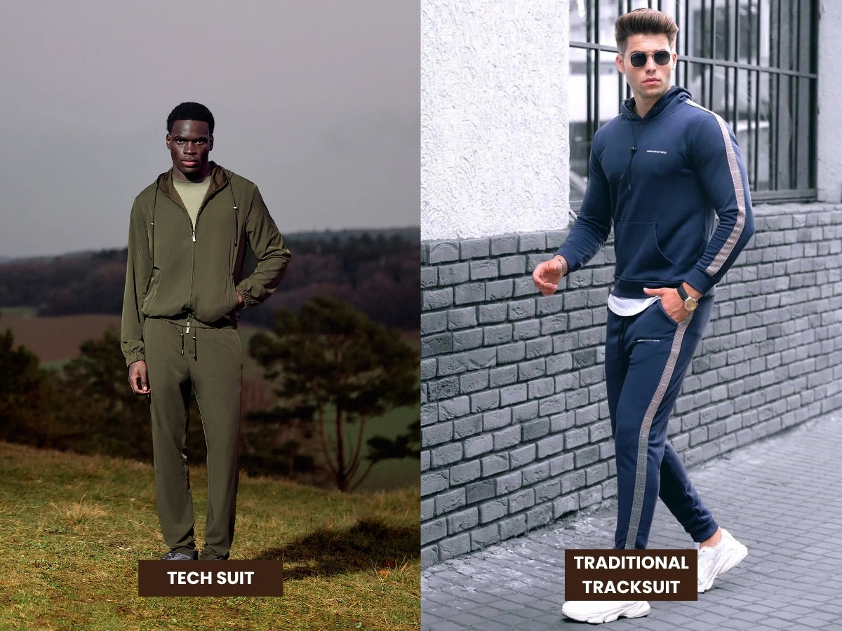 Tech Suit vs Traditional Tracksuit: Key Differences