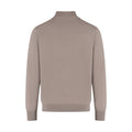 Beige sweater on a white background