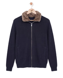 The Siberian Cardigan Navy