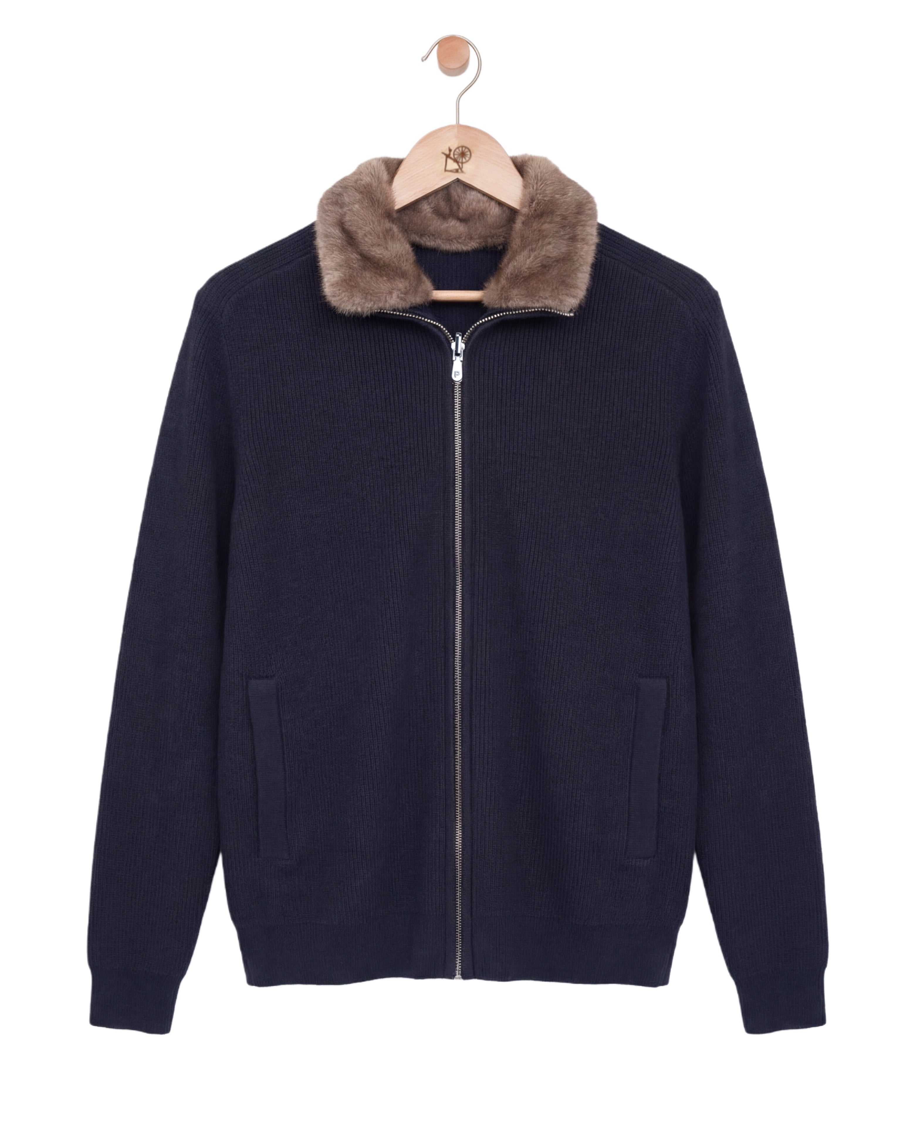 The Siberian Cardigan Navy