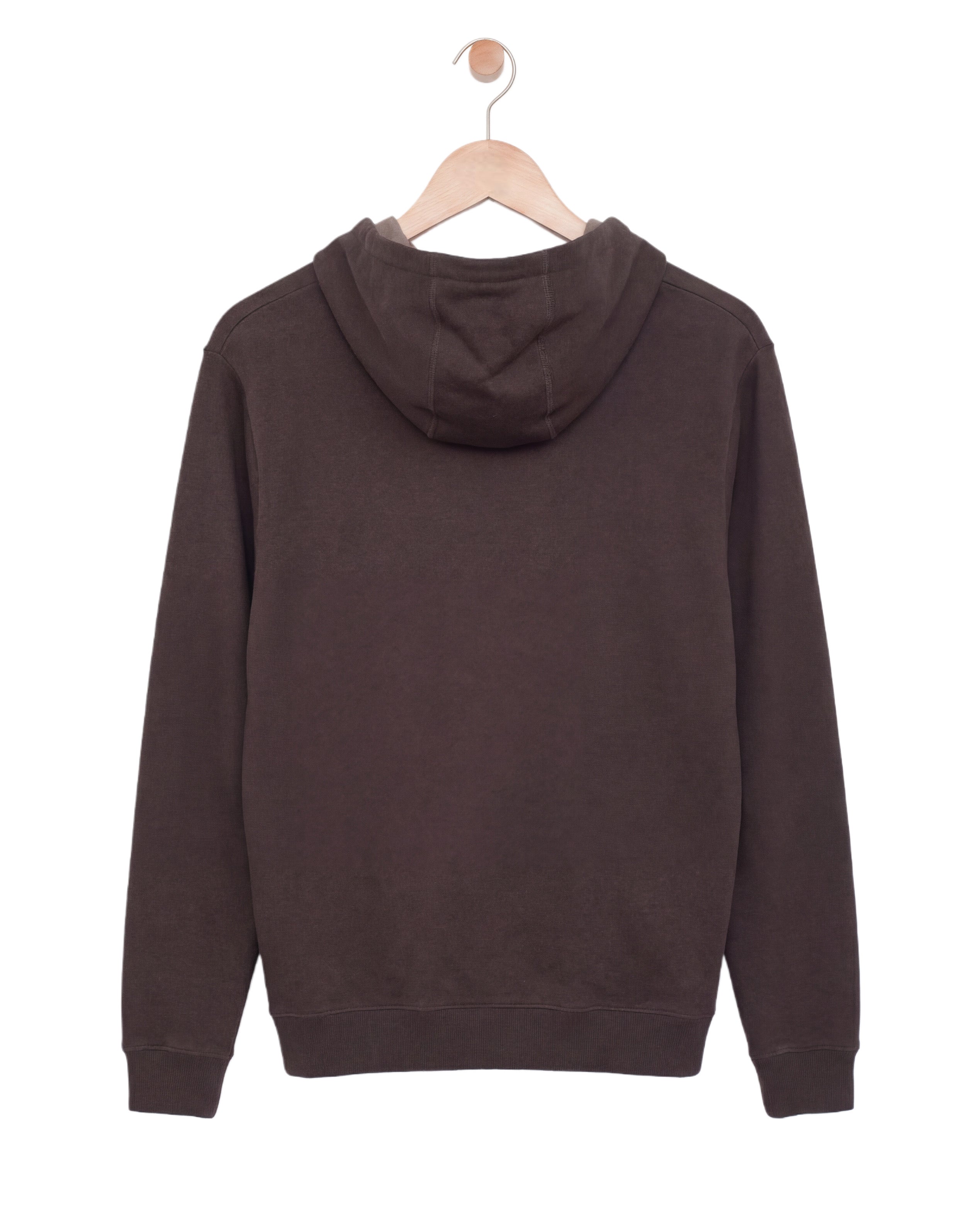 Two Tone Knitwear Tracksuit Dark Brown Beige