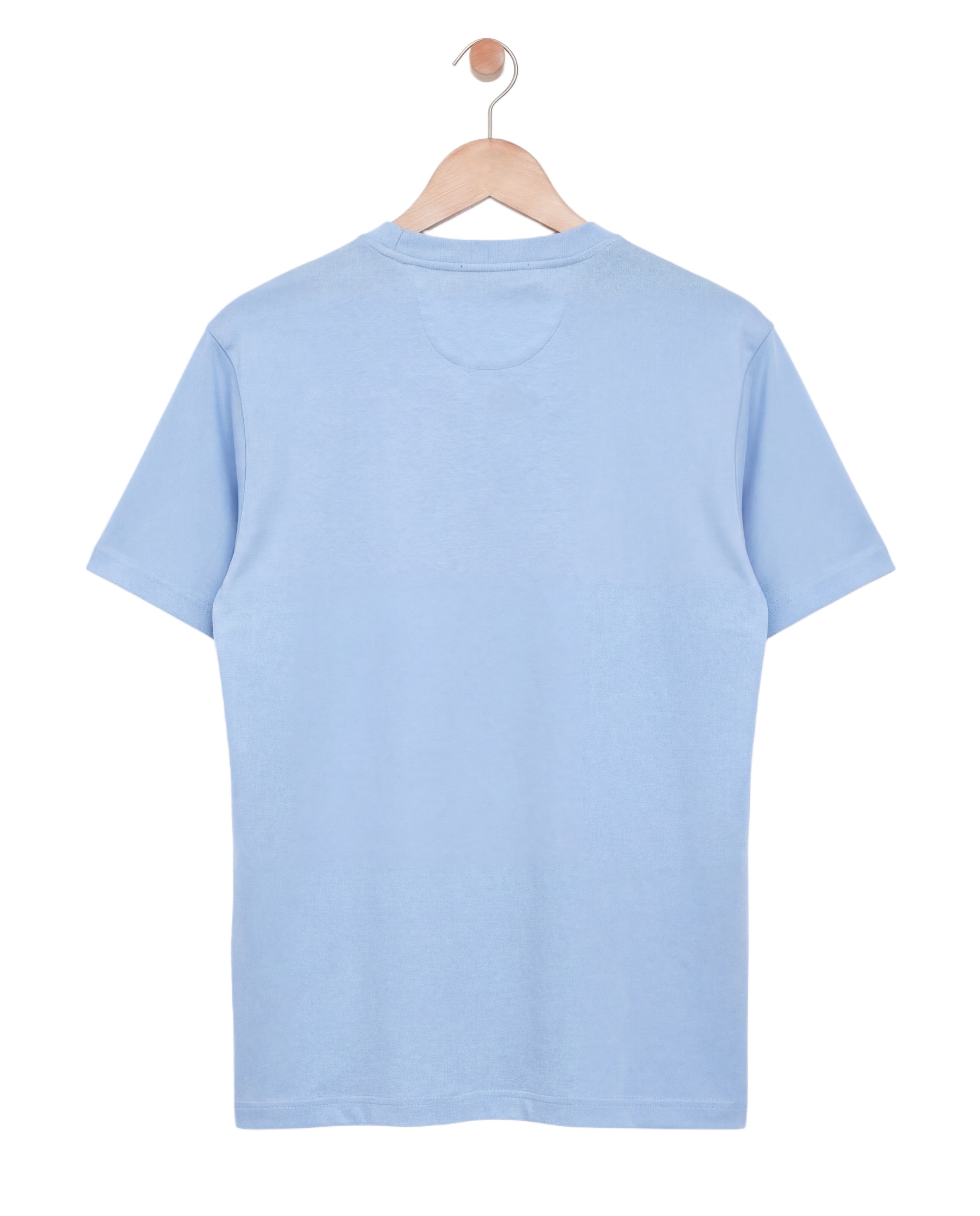 Mercerized Short Sleeve Baby Blue