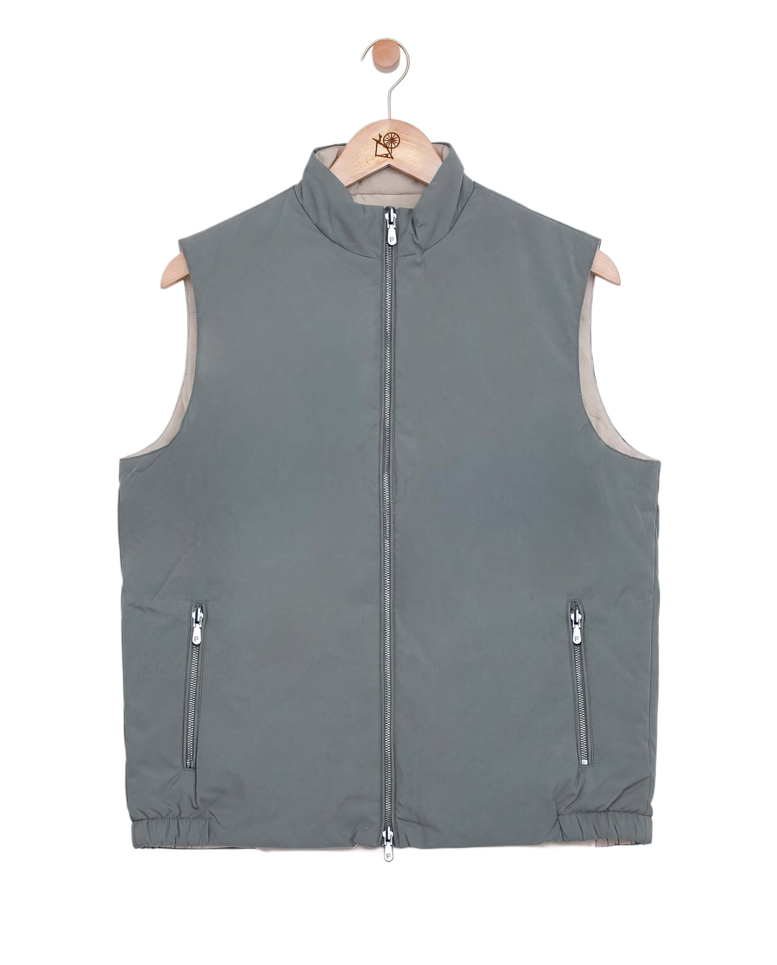 Green Reversible Body Warmer