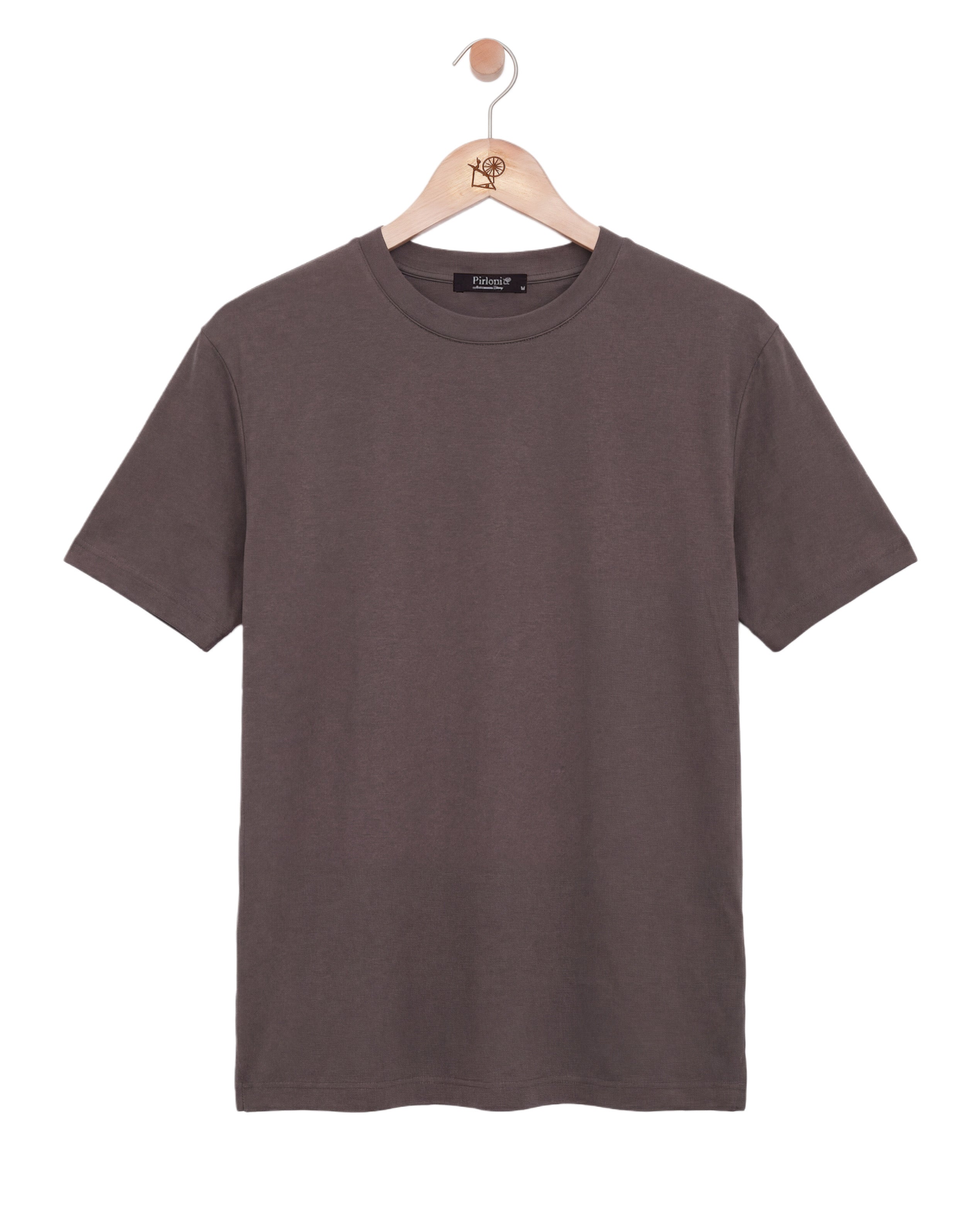 Mercerized Short Sleeve Brown
