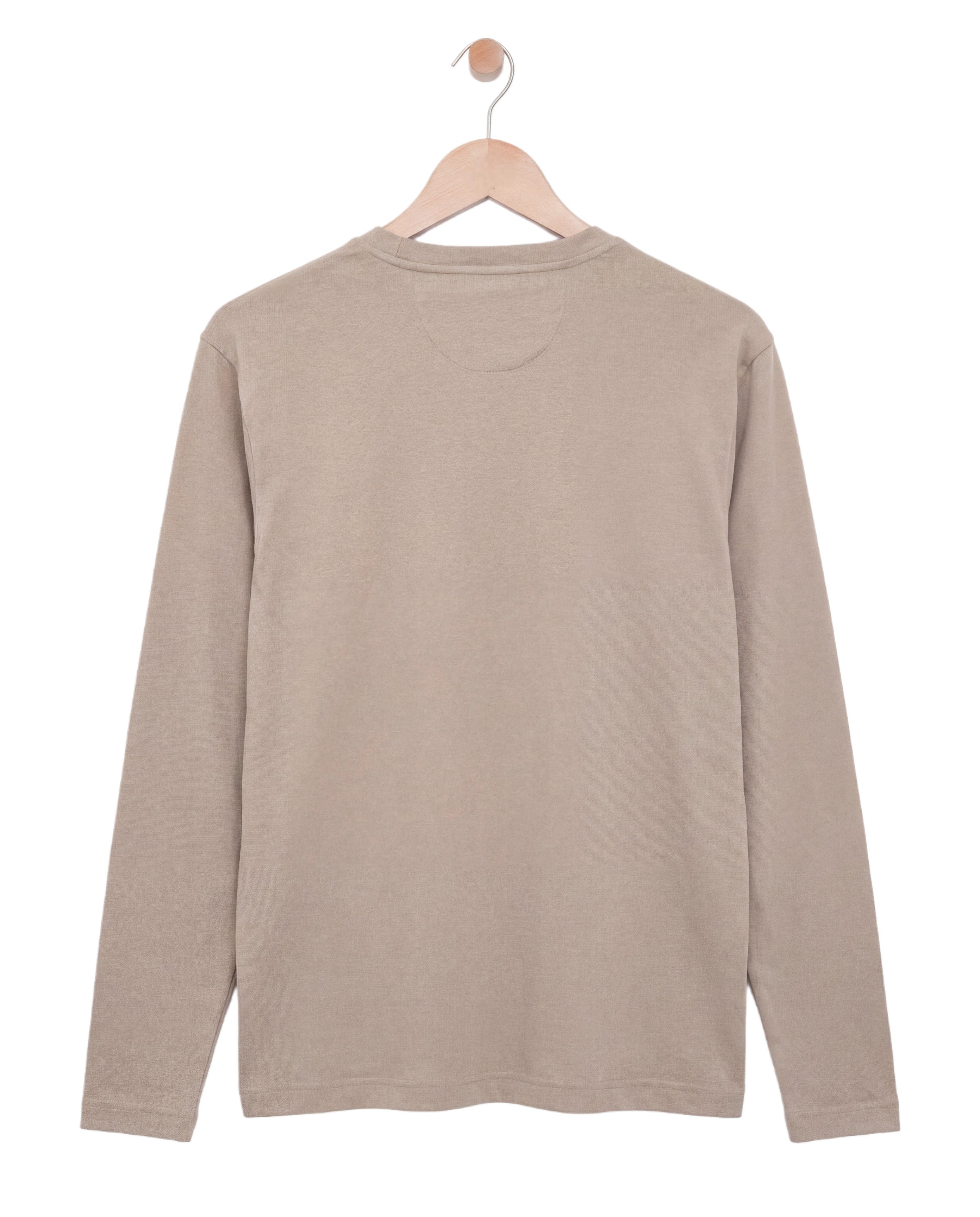 Mercerized Longsleeve Beige