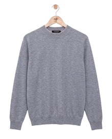 The Fine Cashmere Crewneck Grey