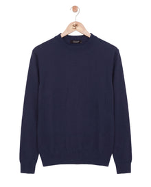 The Fine Cashmere Crewneck Navy