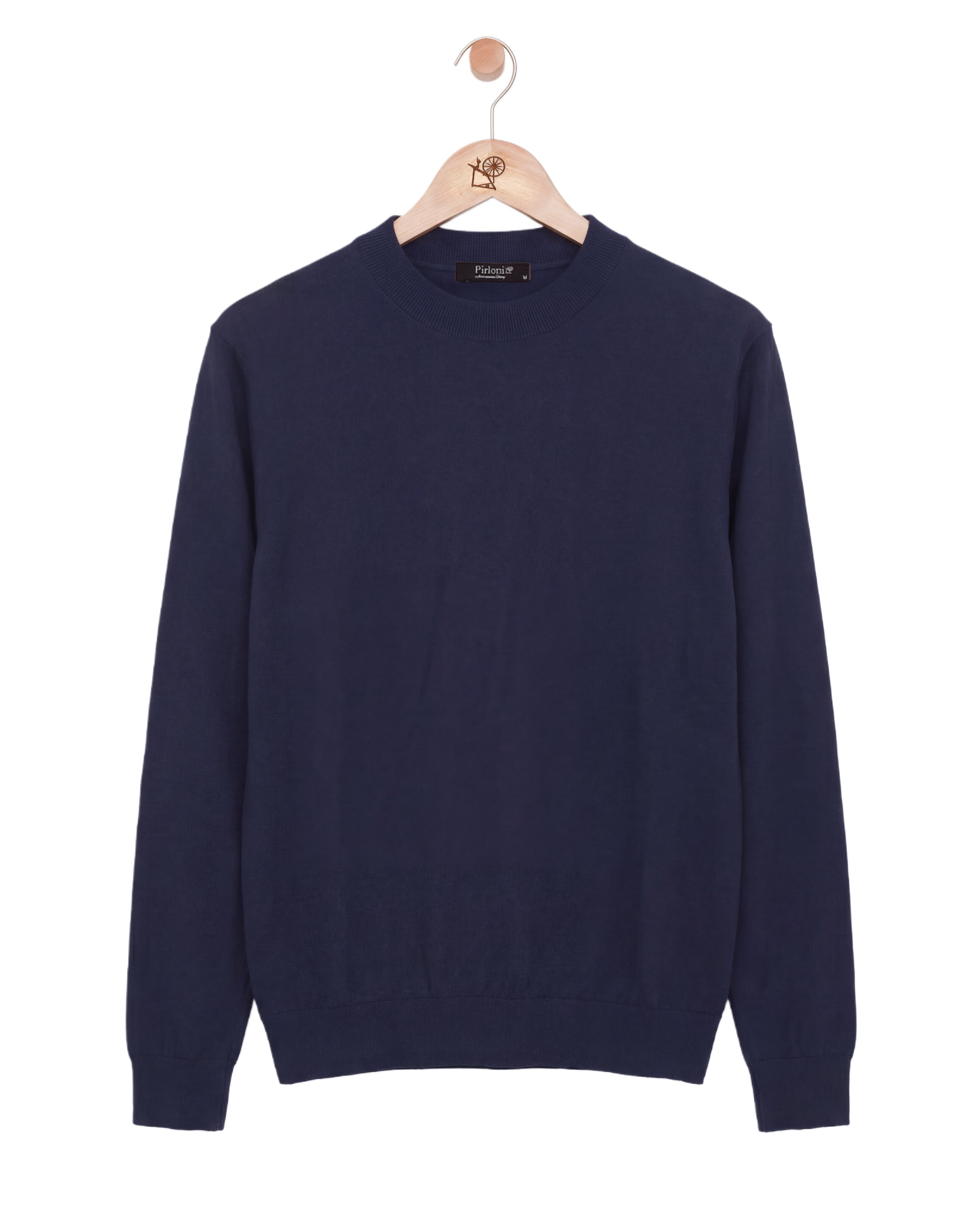 The Fine Cashmere Crewneck Navy