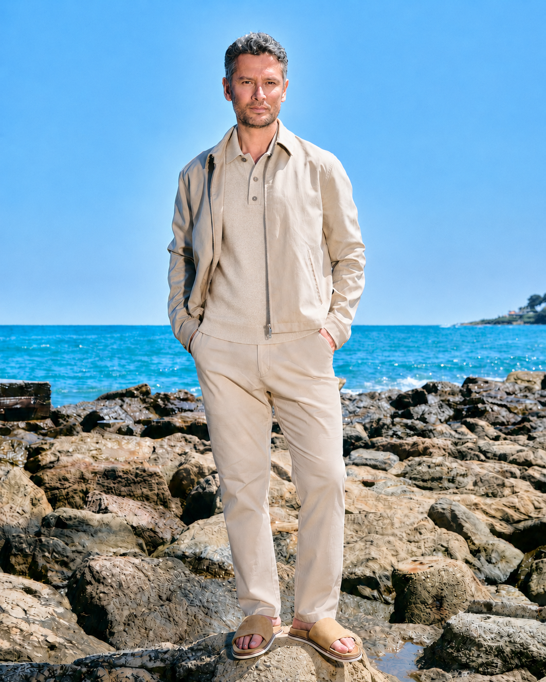 <p>Effortless <em>Mediterranean</em> ease.</p>