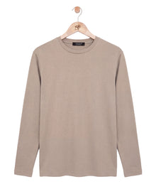 Mercerized Longsleeve Beige