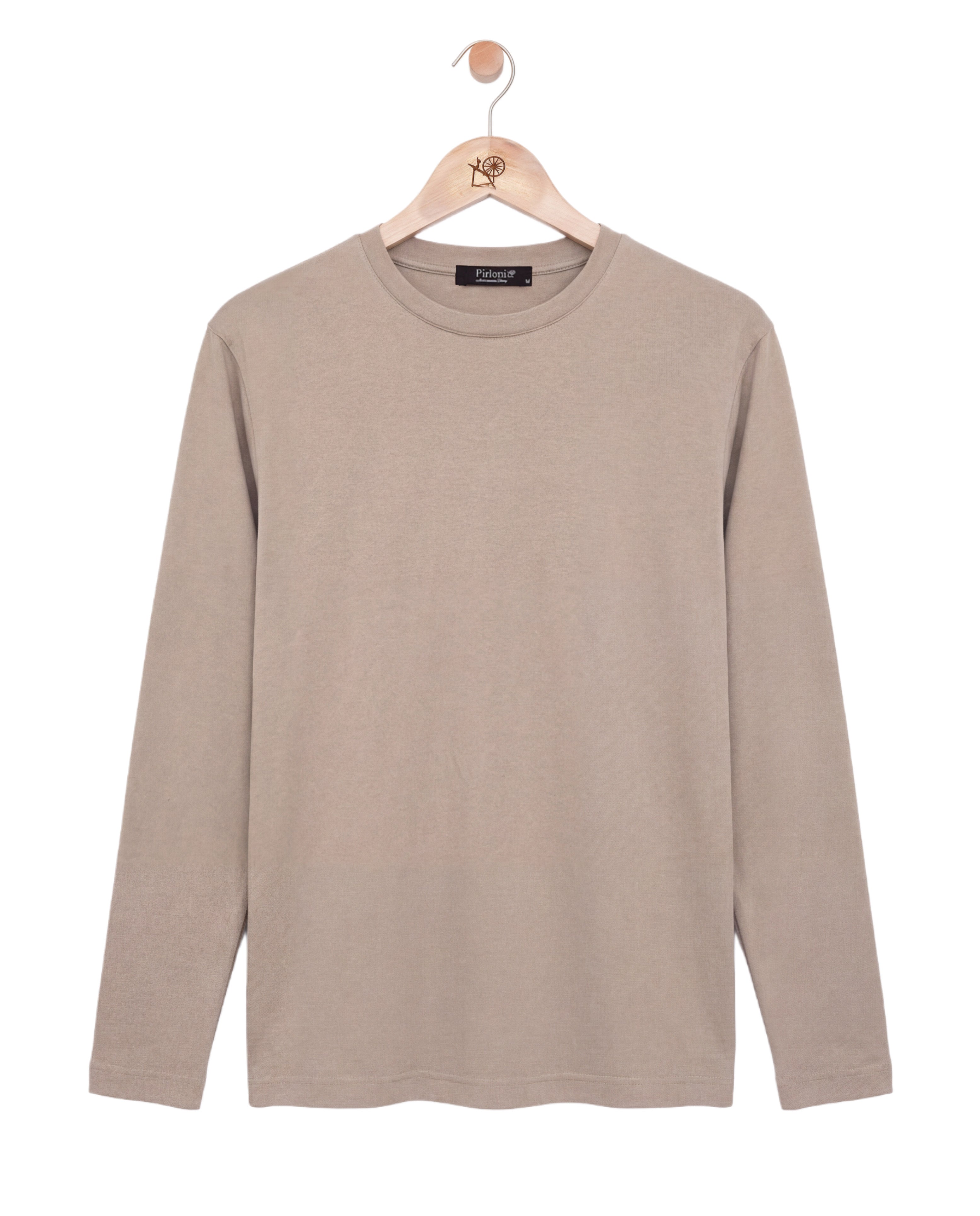 Mercerized Longsleeve Beige