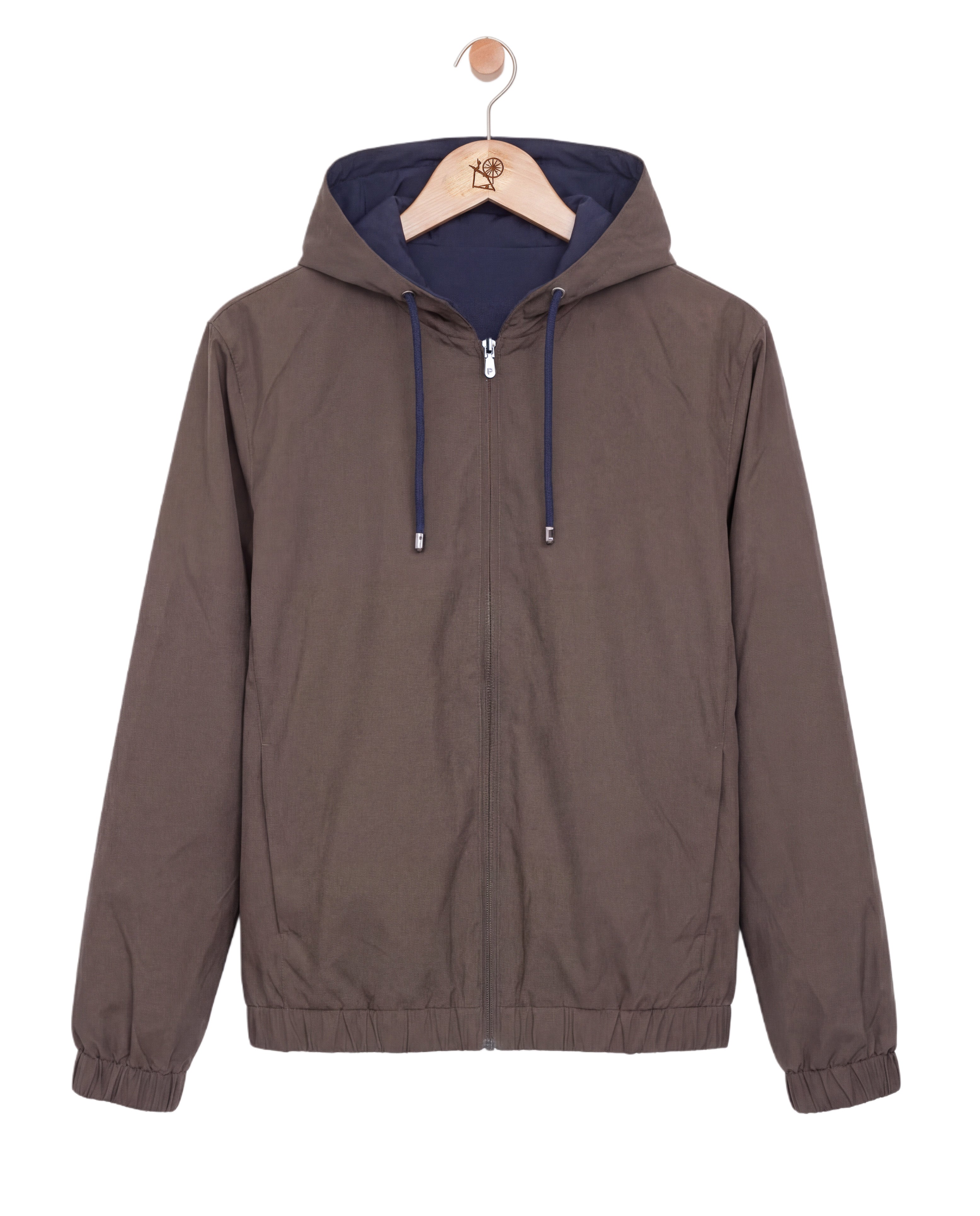 The Reversible Tech Suit Navy Brown