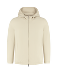 Beige hoodie on a white background
