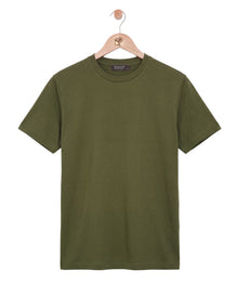 Mercerized Short Sleeve Dark Green