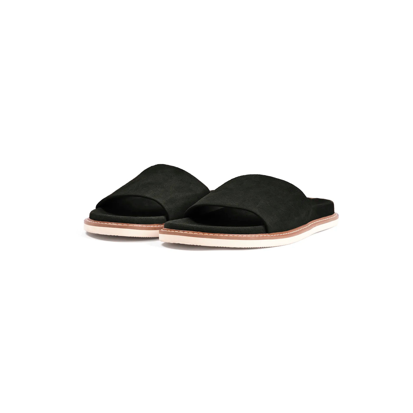 Black Pirloni Slippers for Stylish Everyday Comfort
