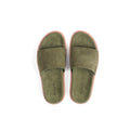 Pair of green sandals