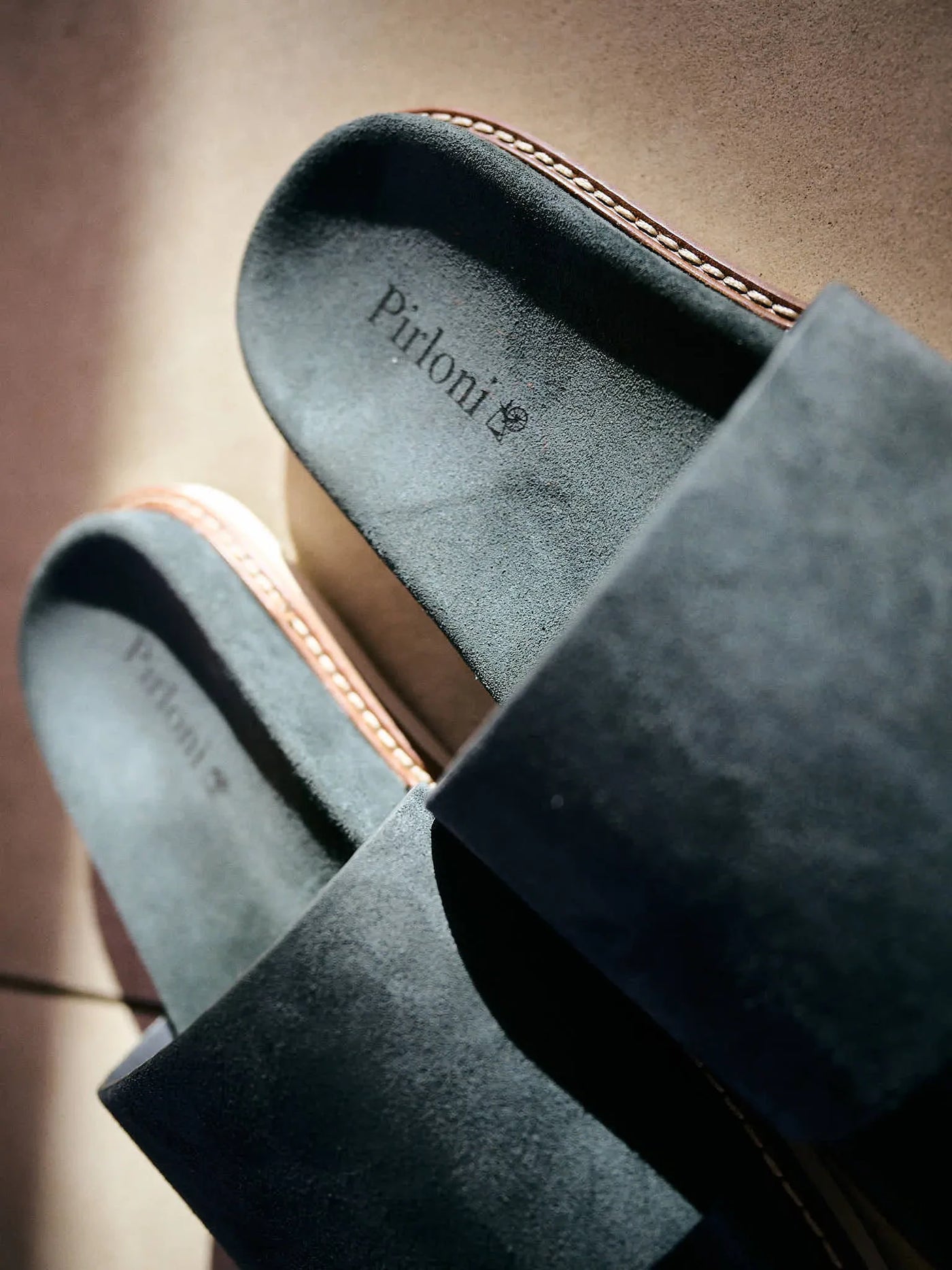 Grey Pirloni Slippers for Modern Everyday Comfort
