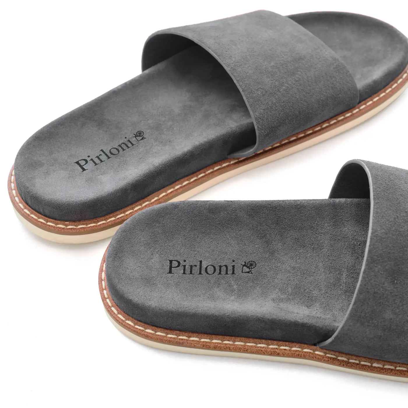 Grey Pirloni Slippers for Relaxed Everyday Comfort
