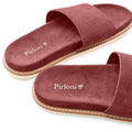 Red Pirloni Slippers for Stylish Everyday Comfort
