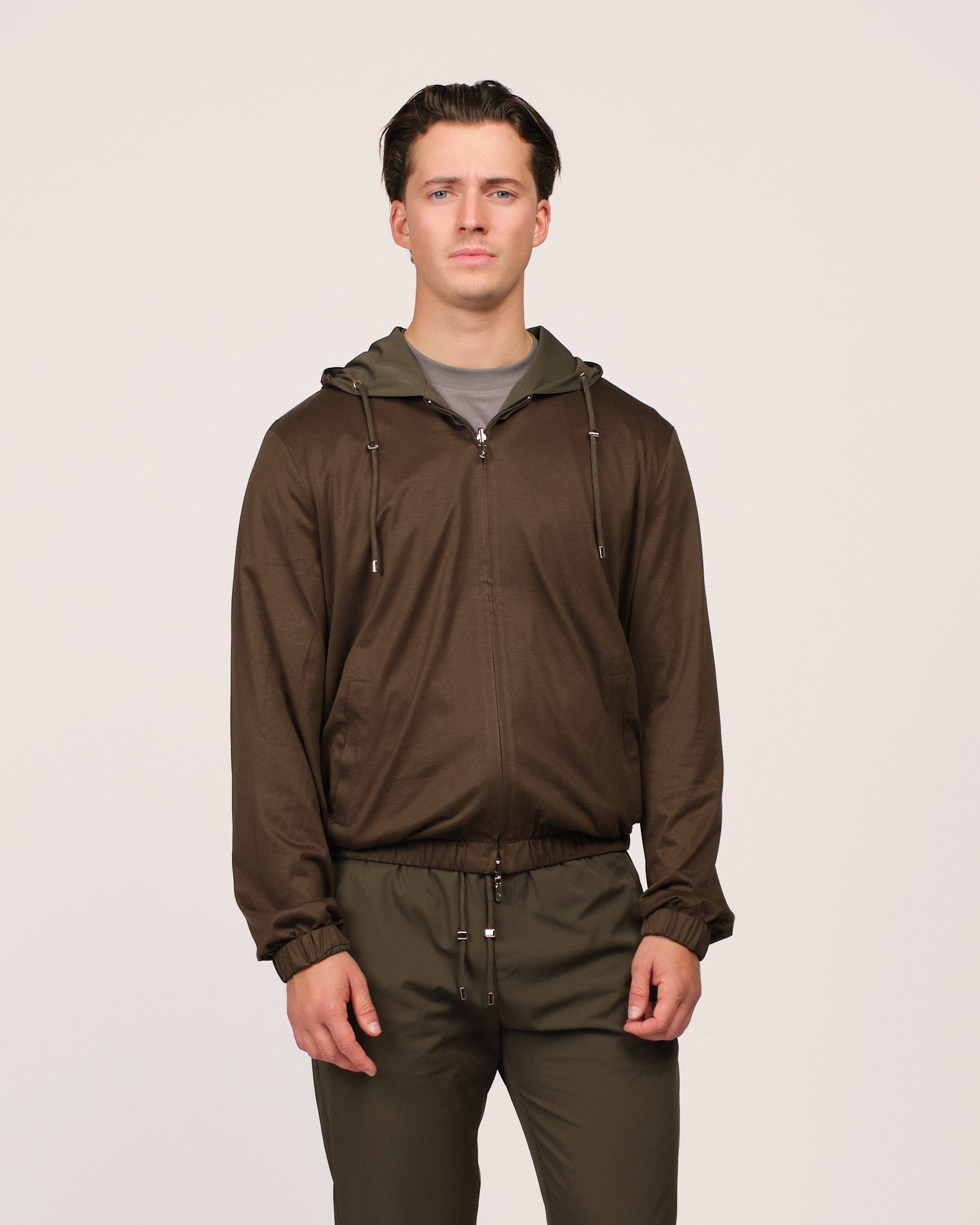 The Reversible Tech Suit Khaki Brown