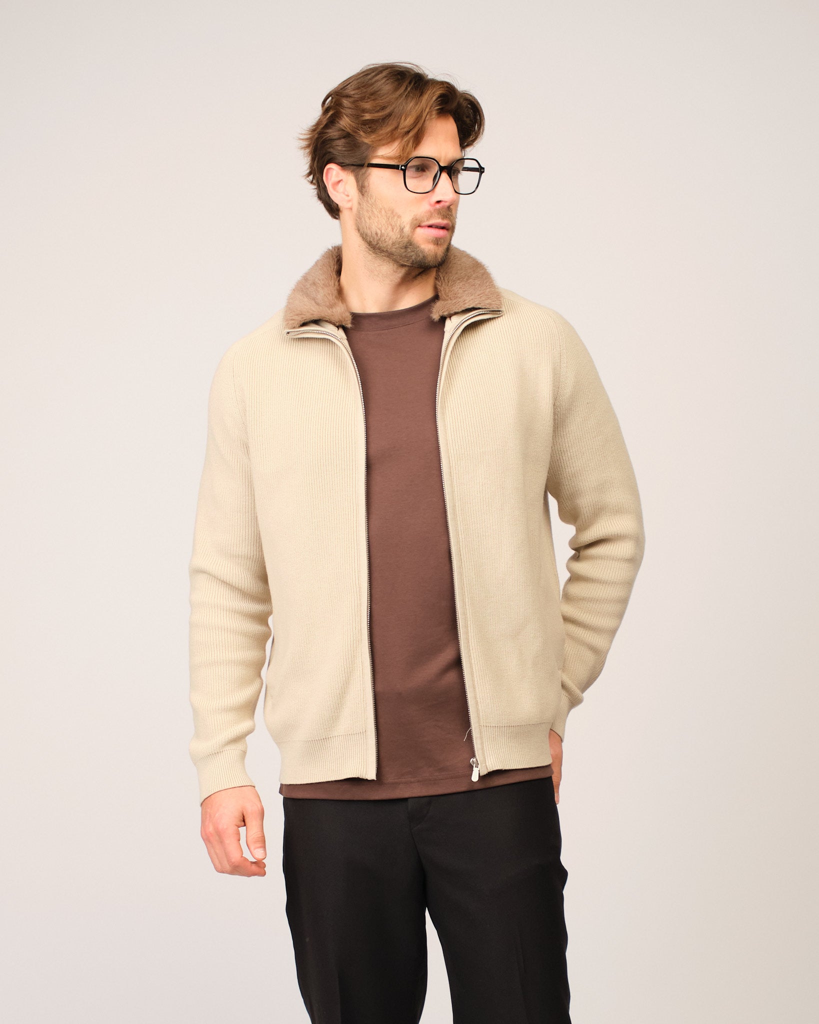 The Siberian Cardigan Cream