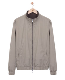 Reversible Wool City Jacket Brown Beige