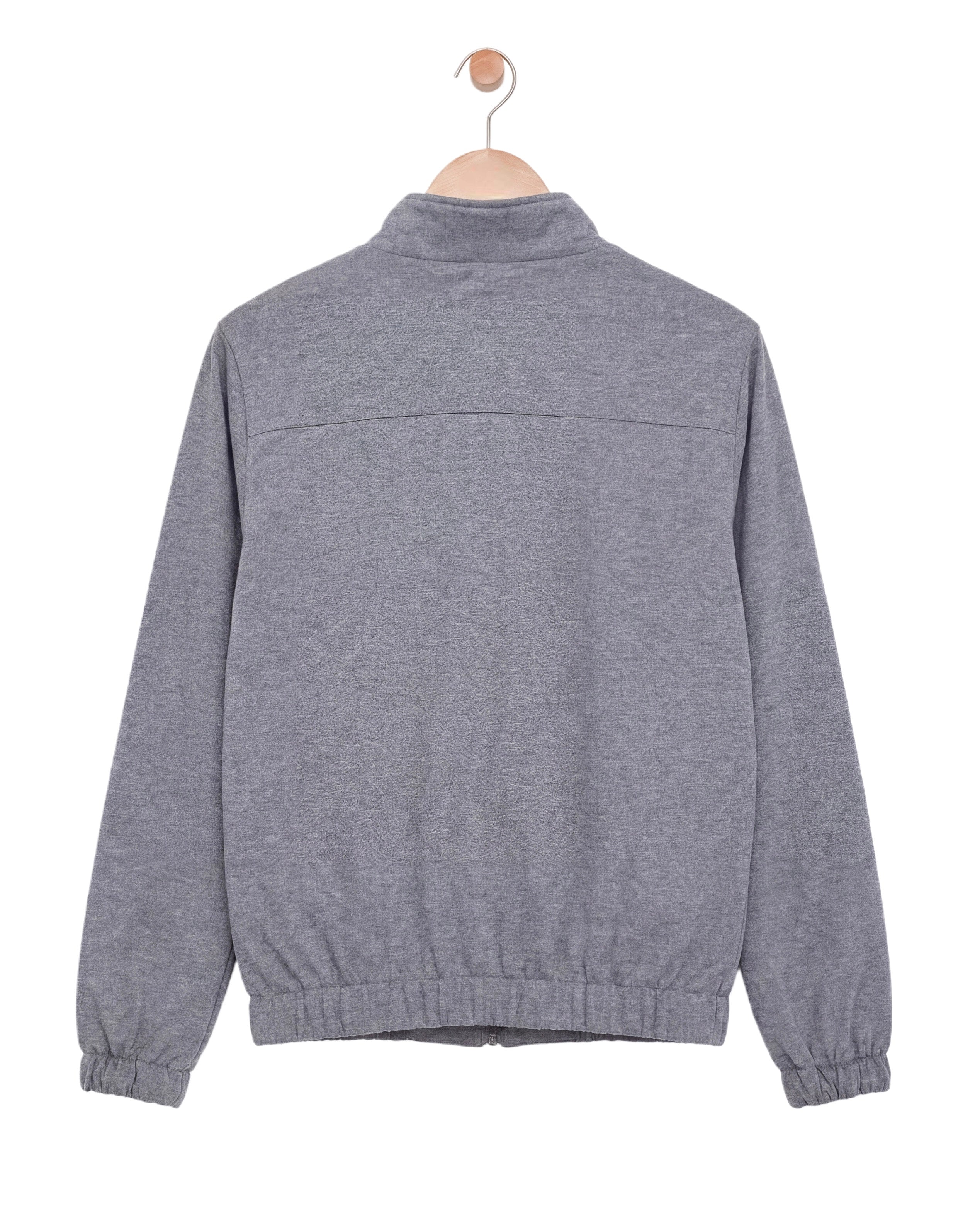 Reversible Wool City Jacket Navy Grey