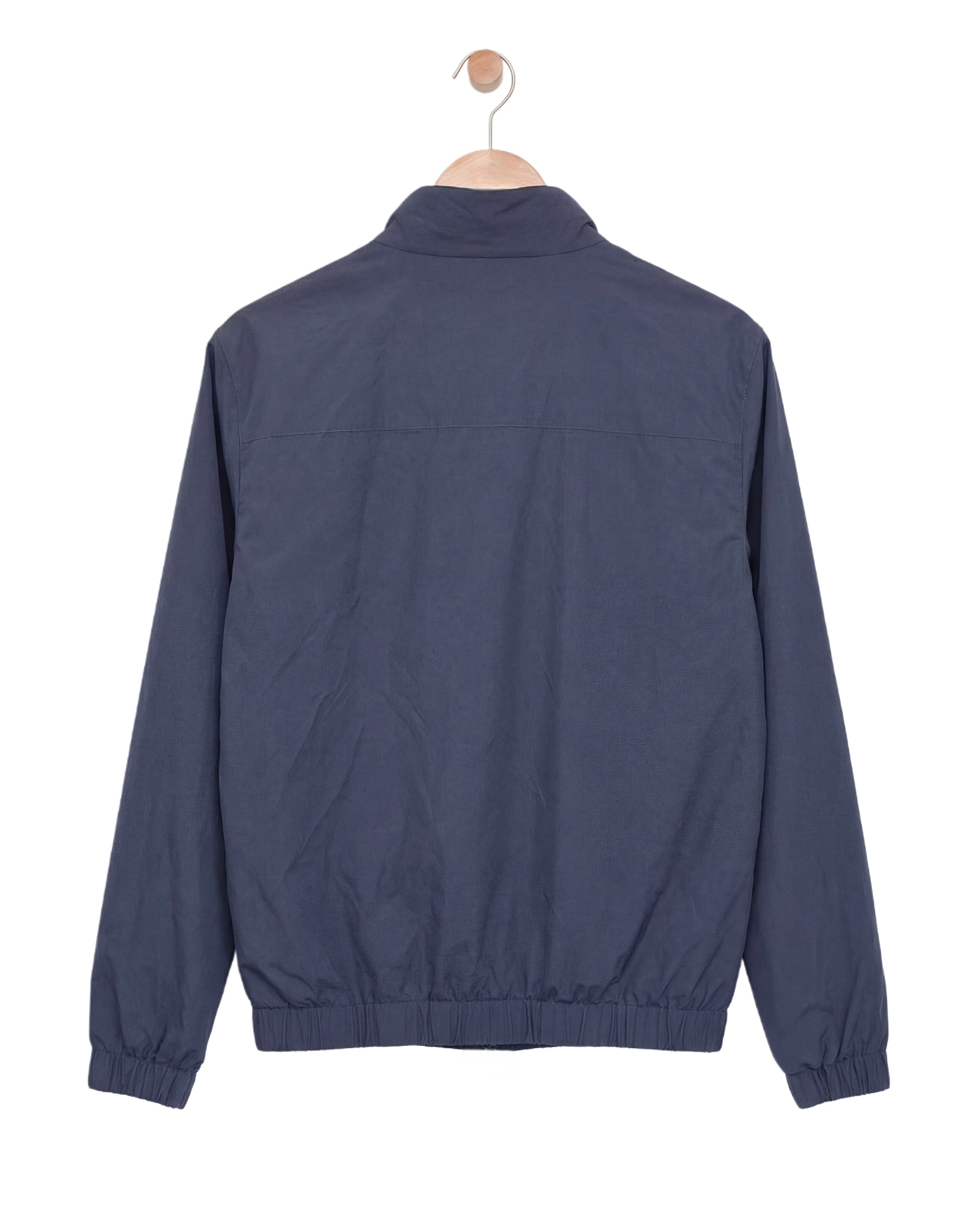 Reversible Wool City Jacket Navy Grey